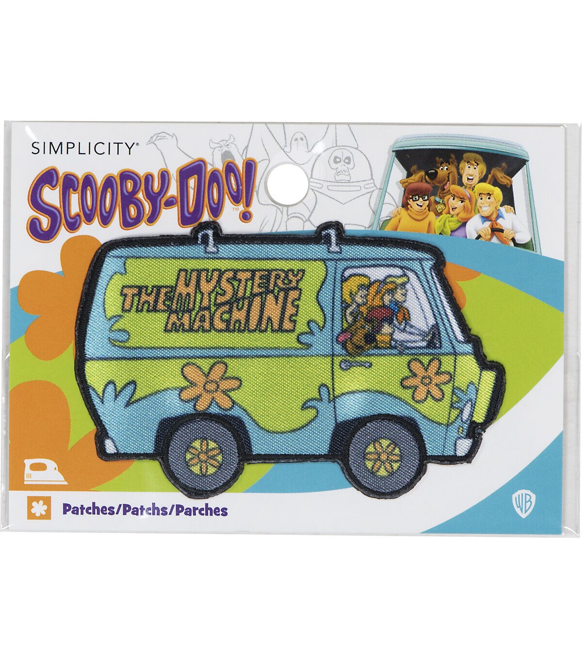Warner Brothers 4 Scooby Doo Mystery Machine Iron On Patch