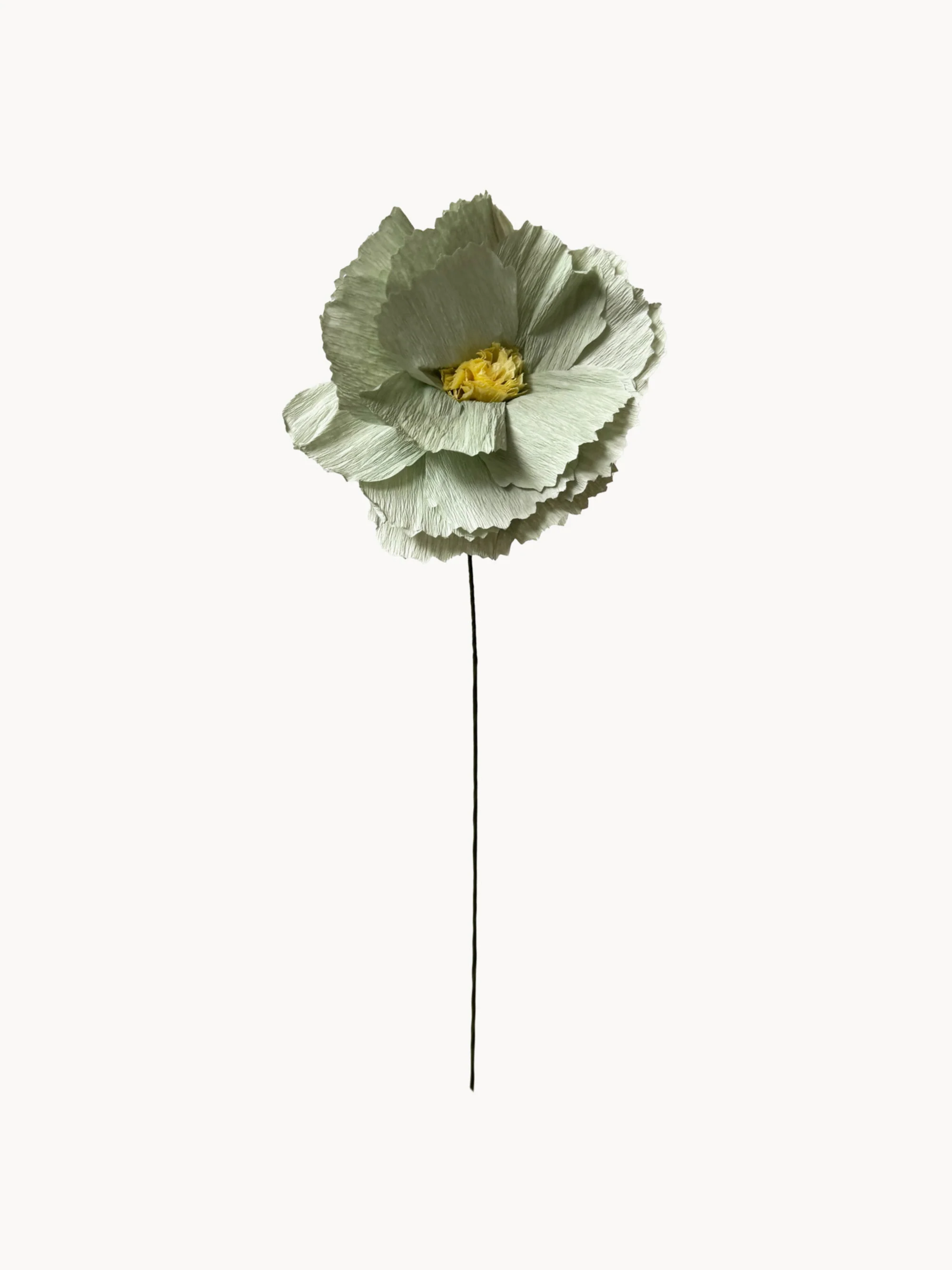 Handgefertigte Kunstblume Pfingstrose