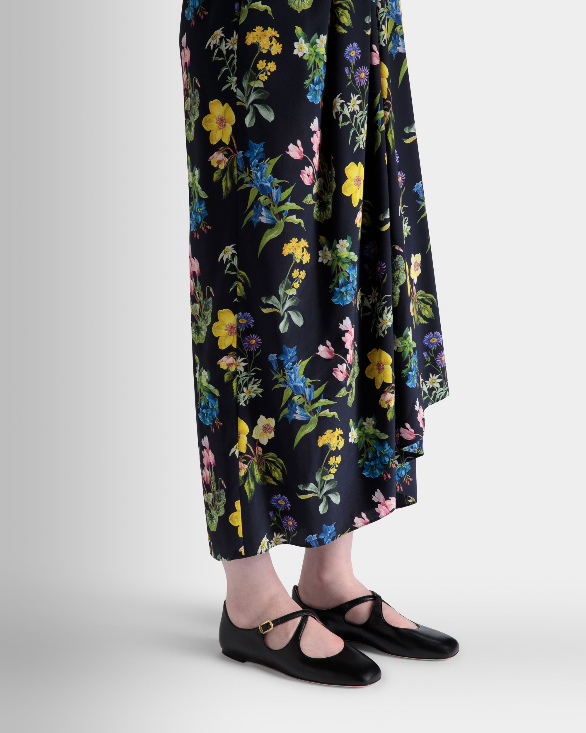 Ballyrina Ballerina Aus Nappaleder In Schwarz