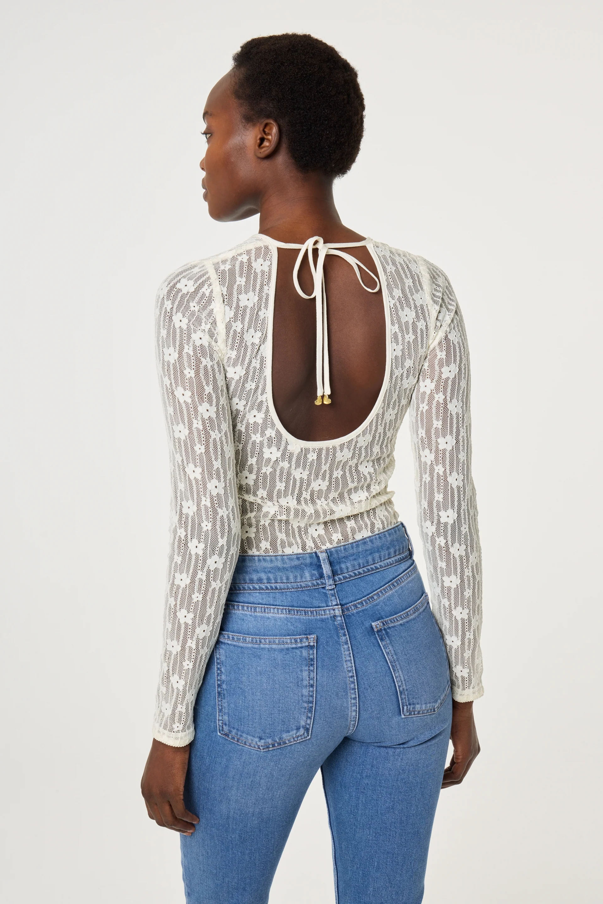 Lacey Top | Cosy White
