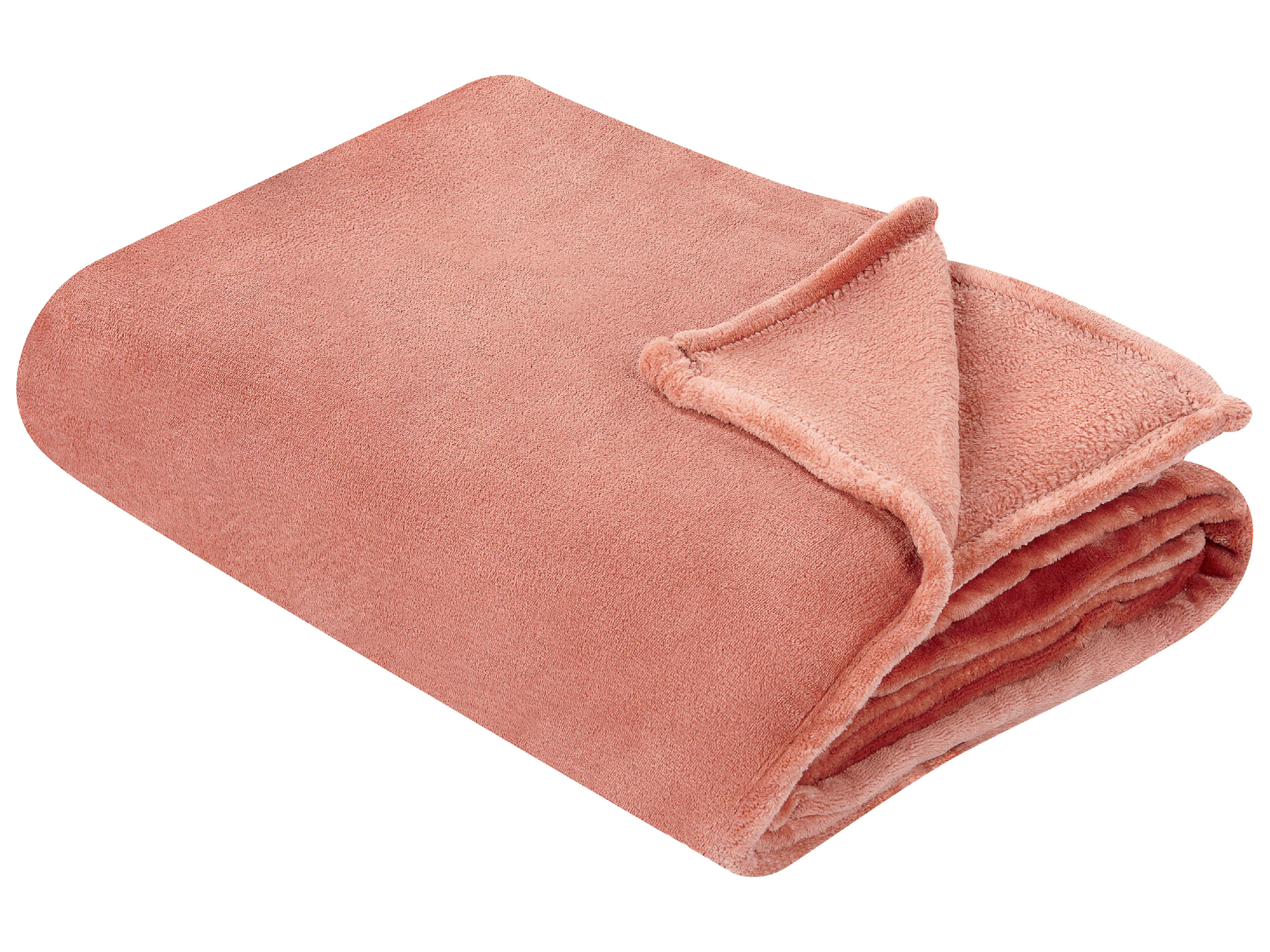 Blanket BAYBURT 150 x 200 cm Coral