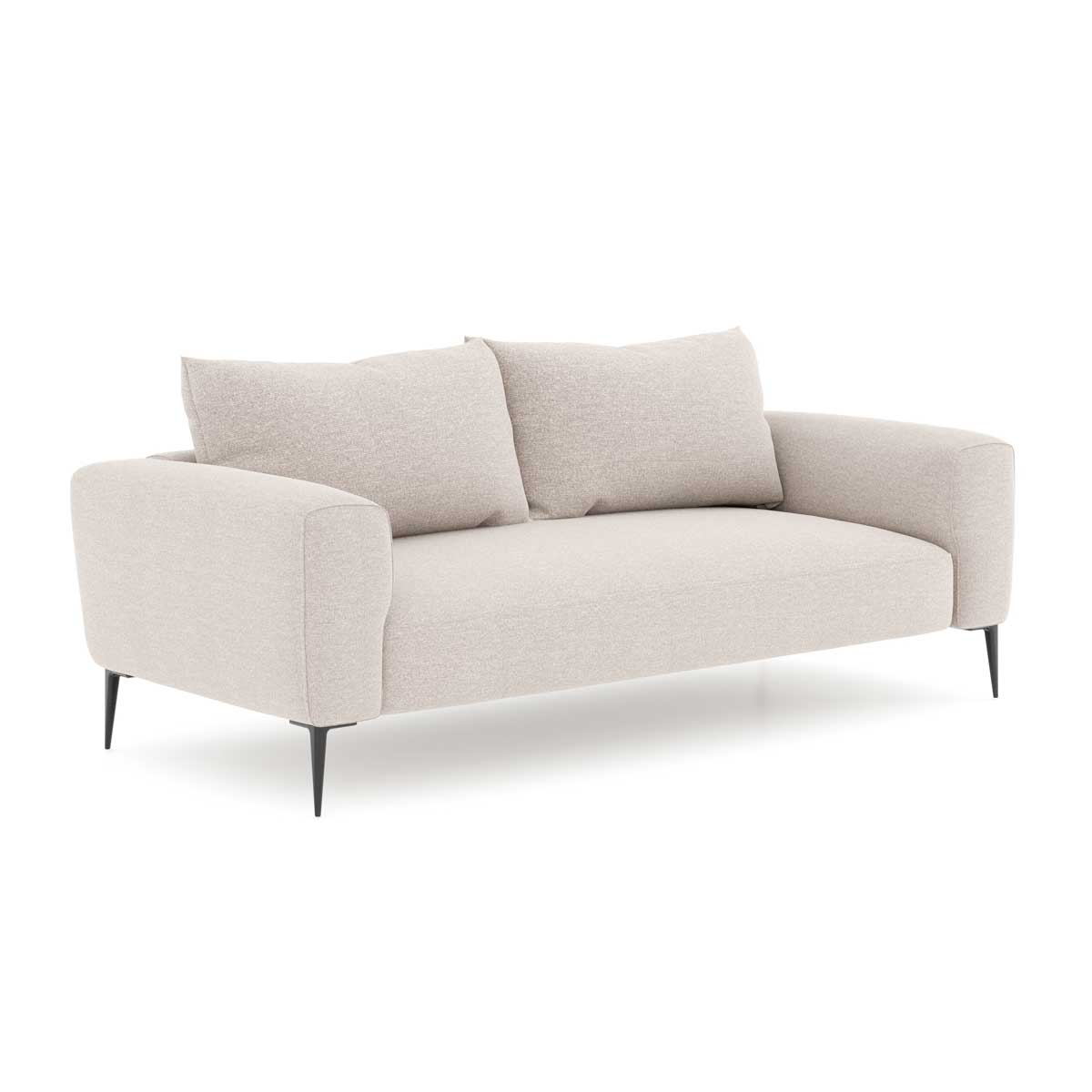 Sofá MUNICH bege 3 lugares