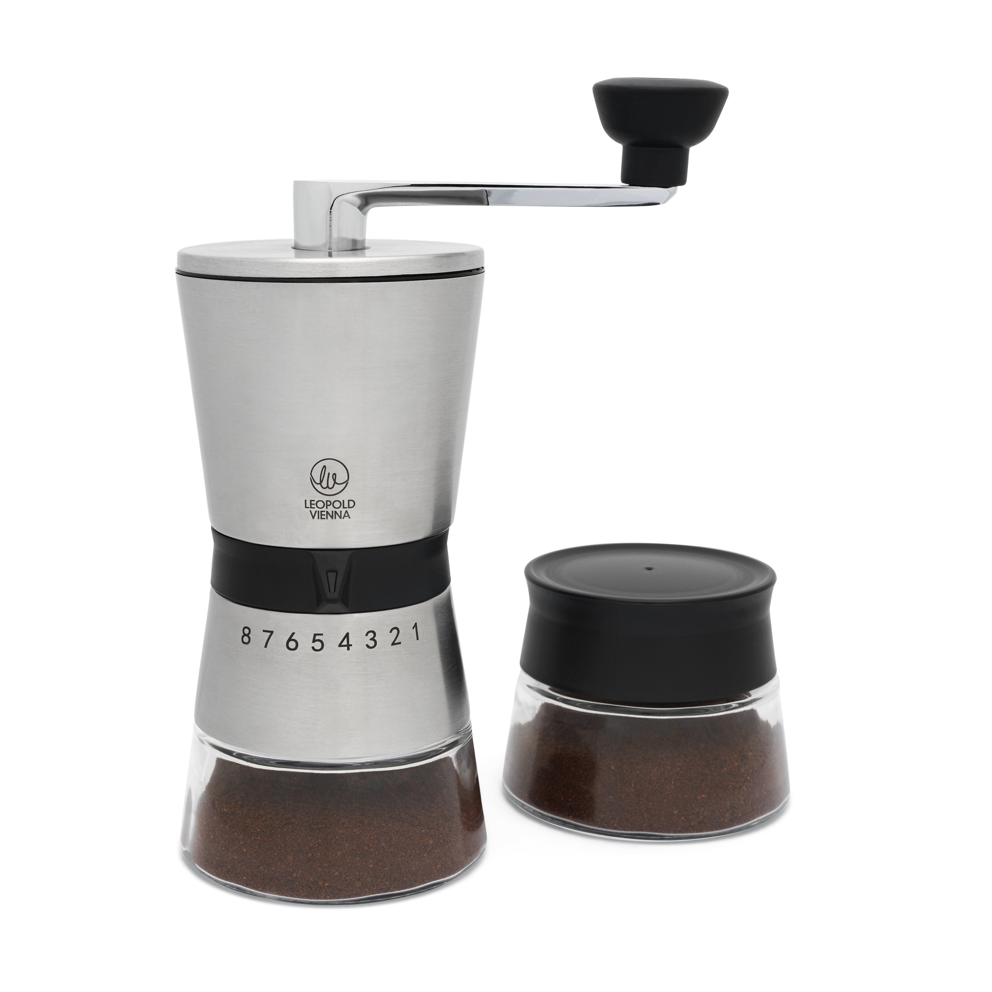 Leopold Vienna - Koffiemolen   bewaarpot Bologna giftset - handmatig