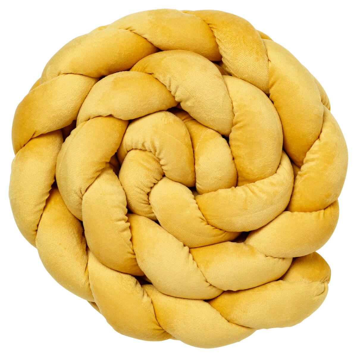 - Tresse de décoration bébé jaune en velours 200 cm
