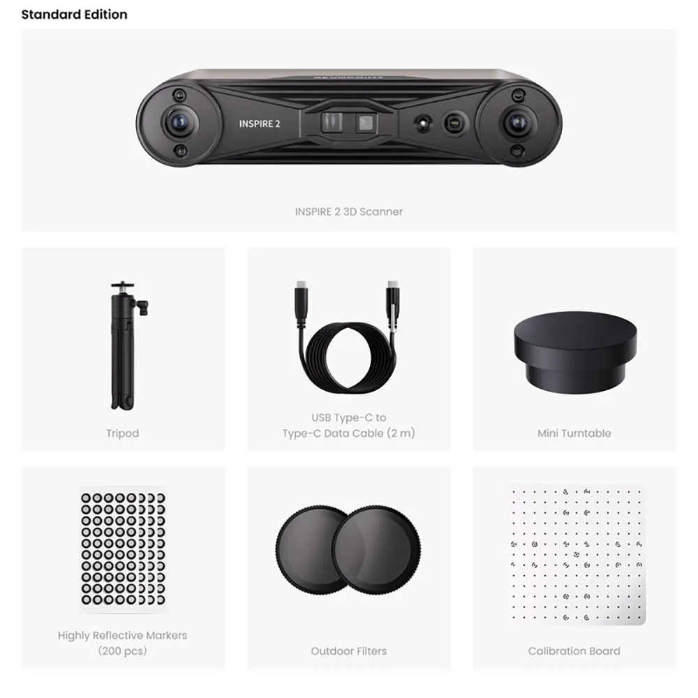 Revopoint INSPIRE-2-STANDARD-EDITION 3D scanner