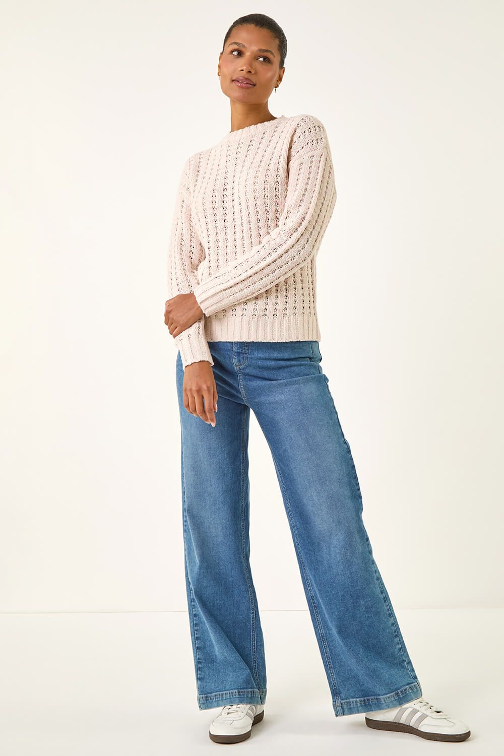 Roman Textured Knit Jumper