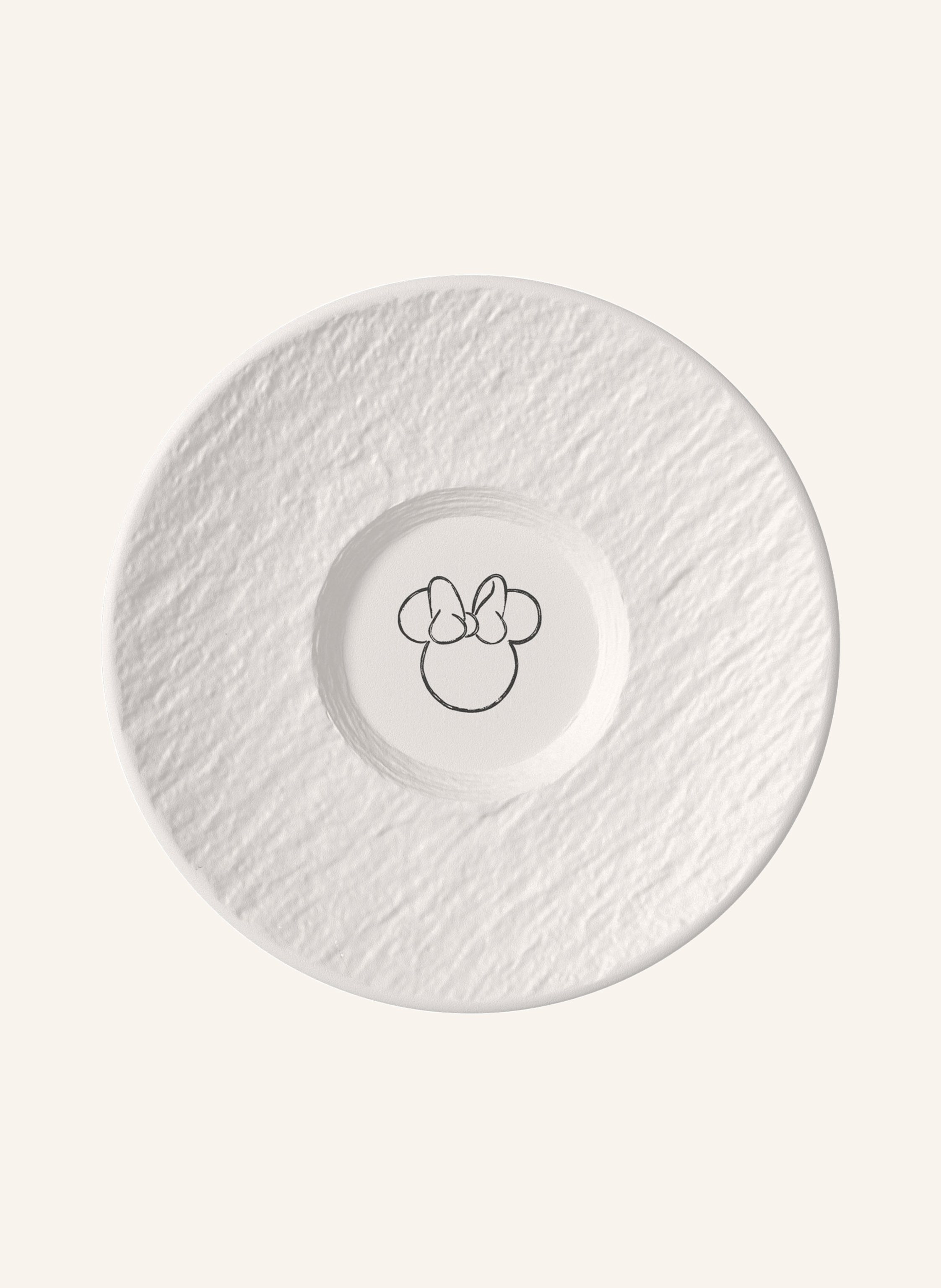 Villeroy & Boch Kaffee-Untertasse MANUFACTURE ROCK BLANC - MICKEY MOUSE