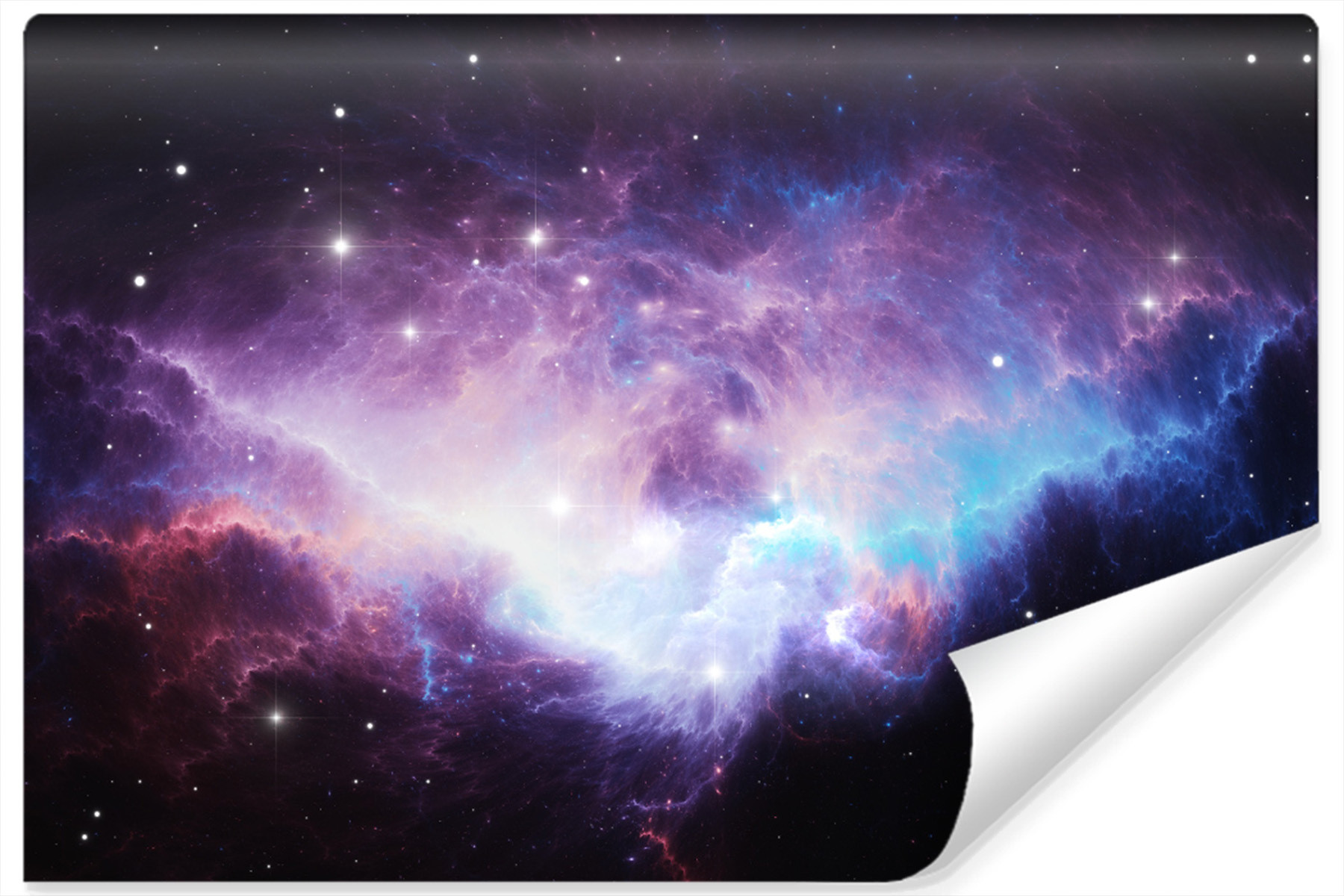 Fototapeta Ścienna MGŁAWICA Kosmos Gwiazdy 90x60cm