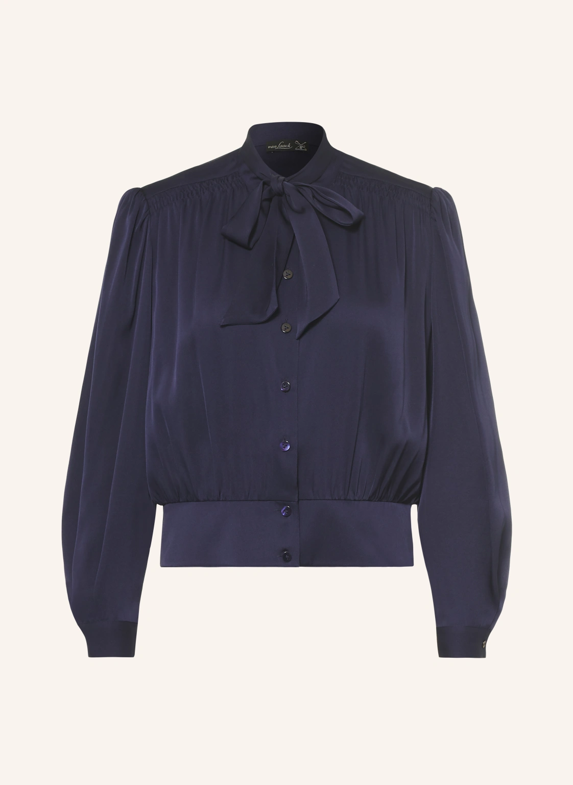 van Laack Schluppenbluse VL-YAISA-XX mit Seide