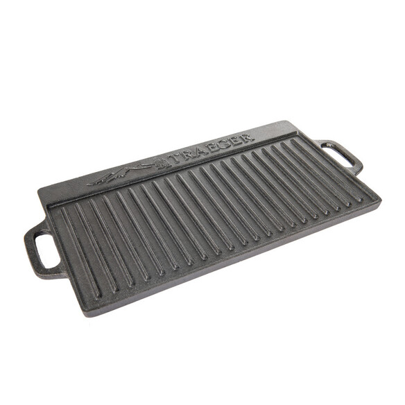 Plancha en fonte émaillée réversible L 50 x P 23 cm - Traeger