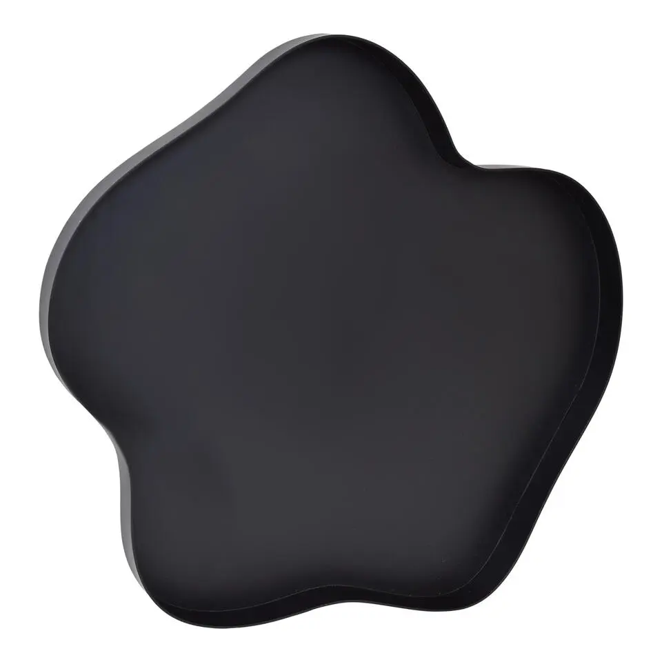 LOFT42 Serva Organisch Metalen Dienblad �?Zwart �?&Oslash;40 cm