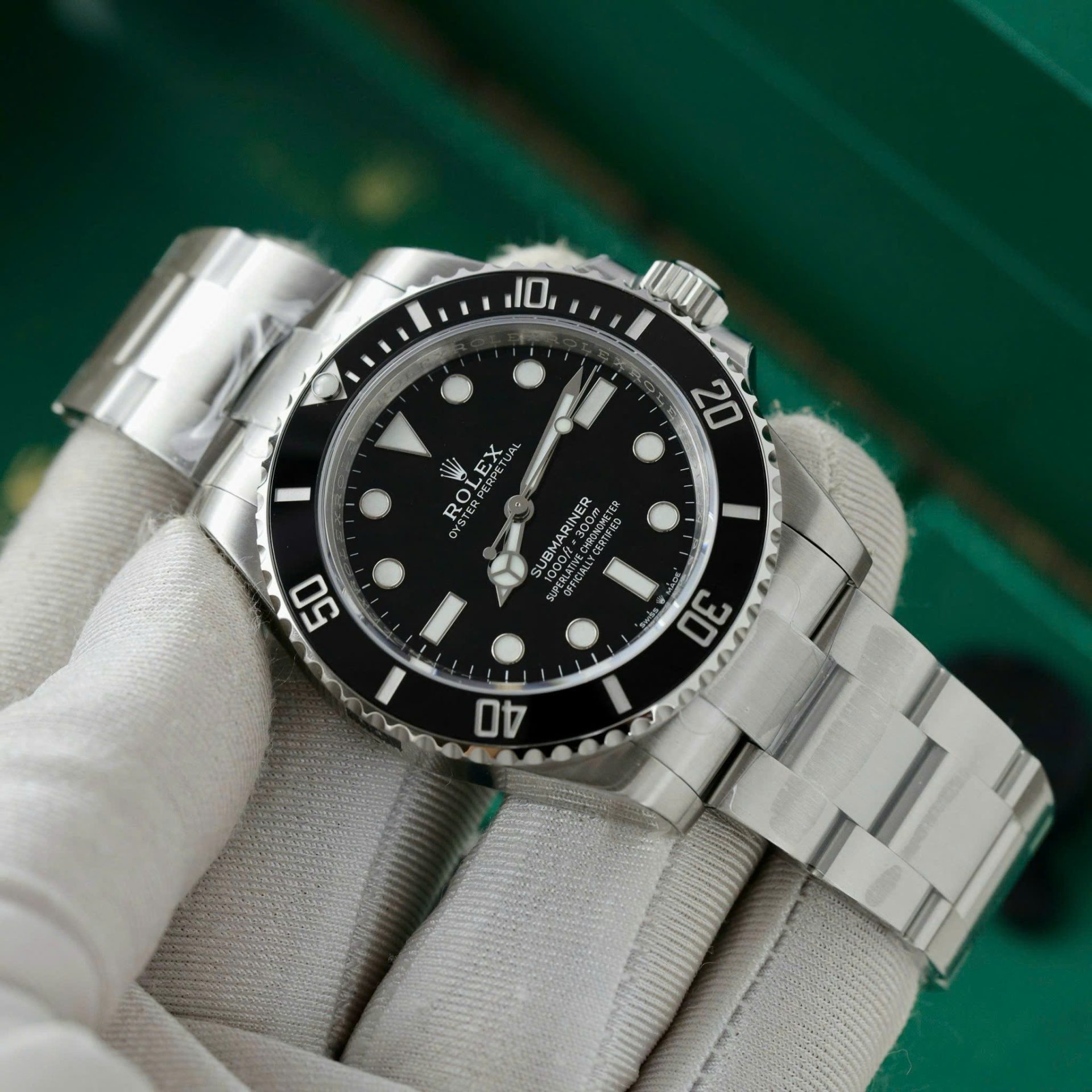 Rolex Submariner 114060 No Date 904L Steel Black Dial 40mm Oyster Super Clone