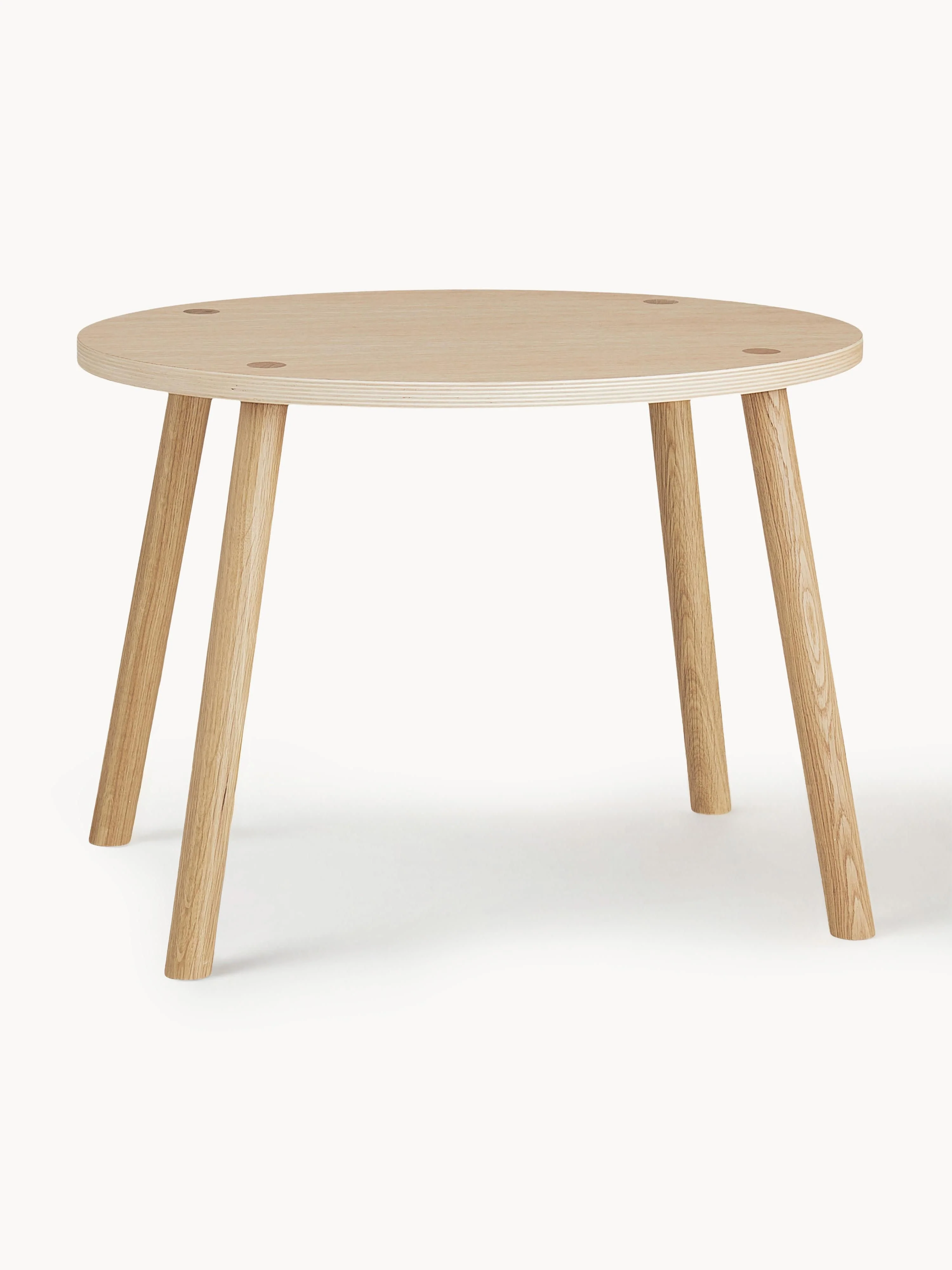 Kinder-Ovaltisch Mouse aus Holz