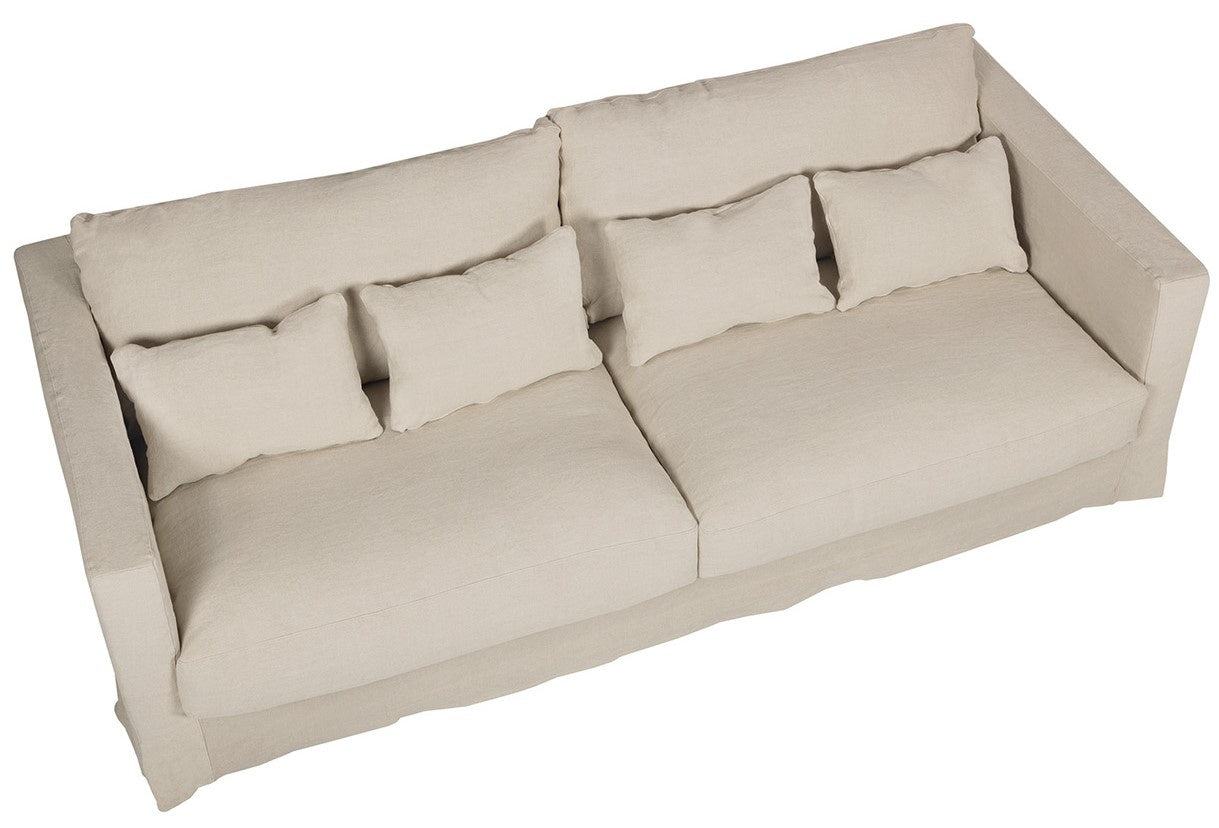 Sits Heaven 3-Zits Bank Linen Natural