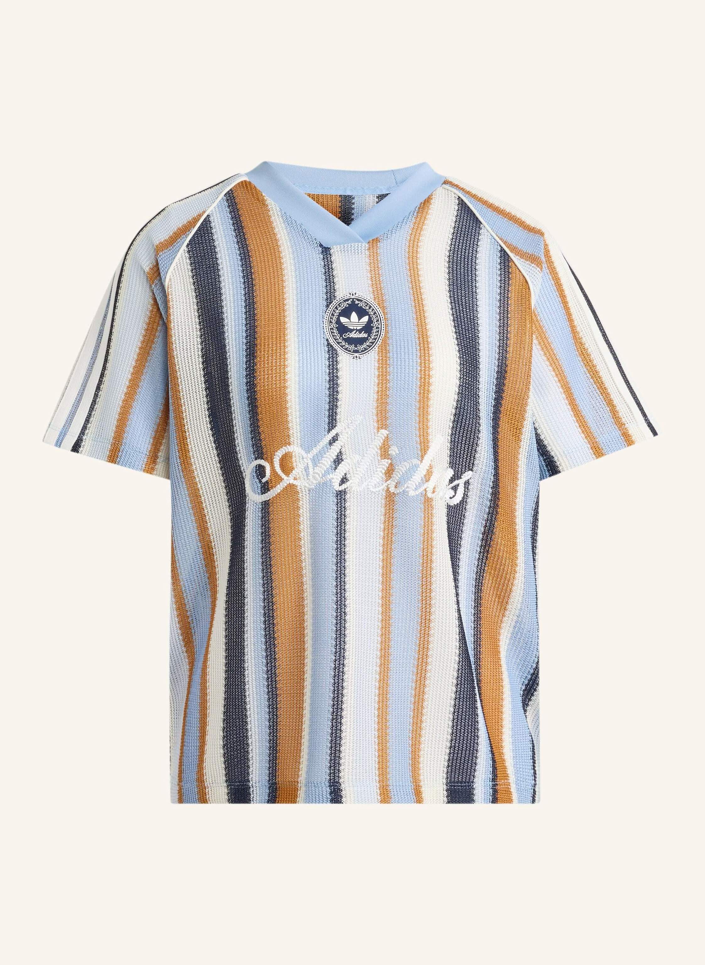 adidas Originals Strickshirt ADIDAS ORIGINALS SUMMER GLOW KNITTED OVERSIZED JERSEY