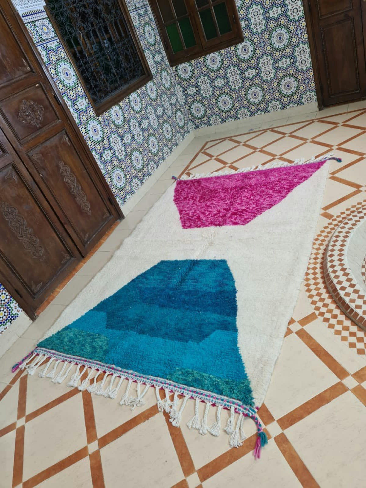 BERBERE - Tapis berbère original marocain 165x240