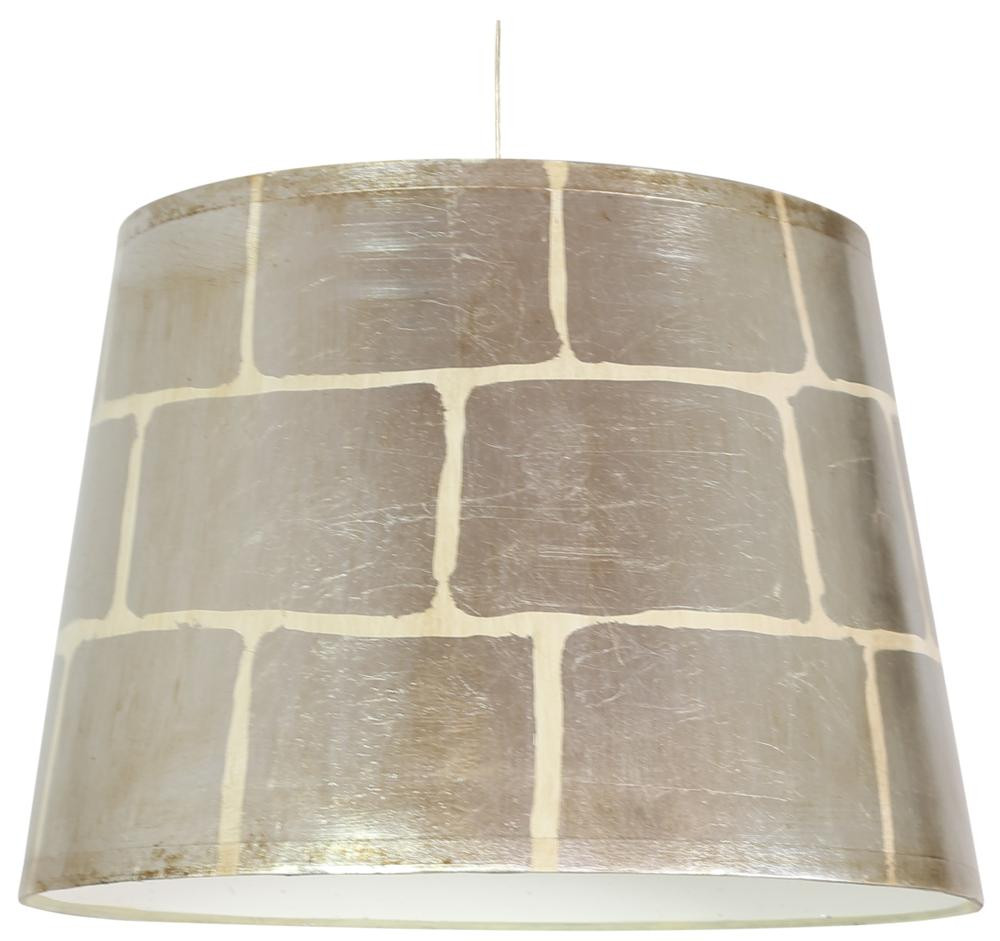 Lampa wisząca srebrna AMERICANO 1xE27x60W wym: 110x35x35 cm Candellux