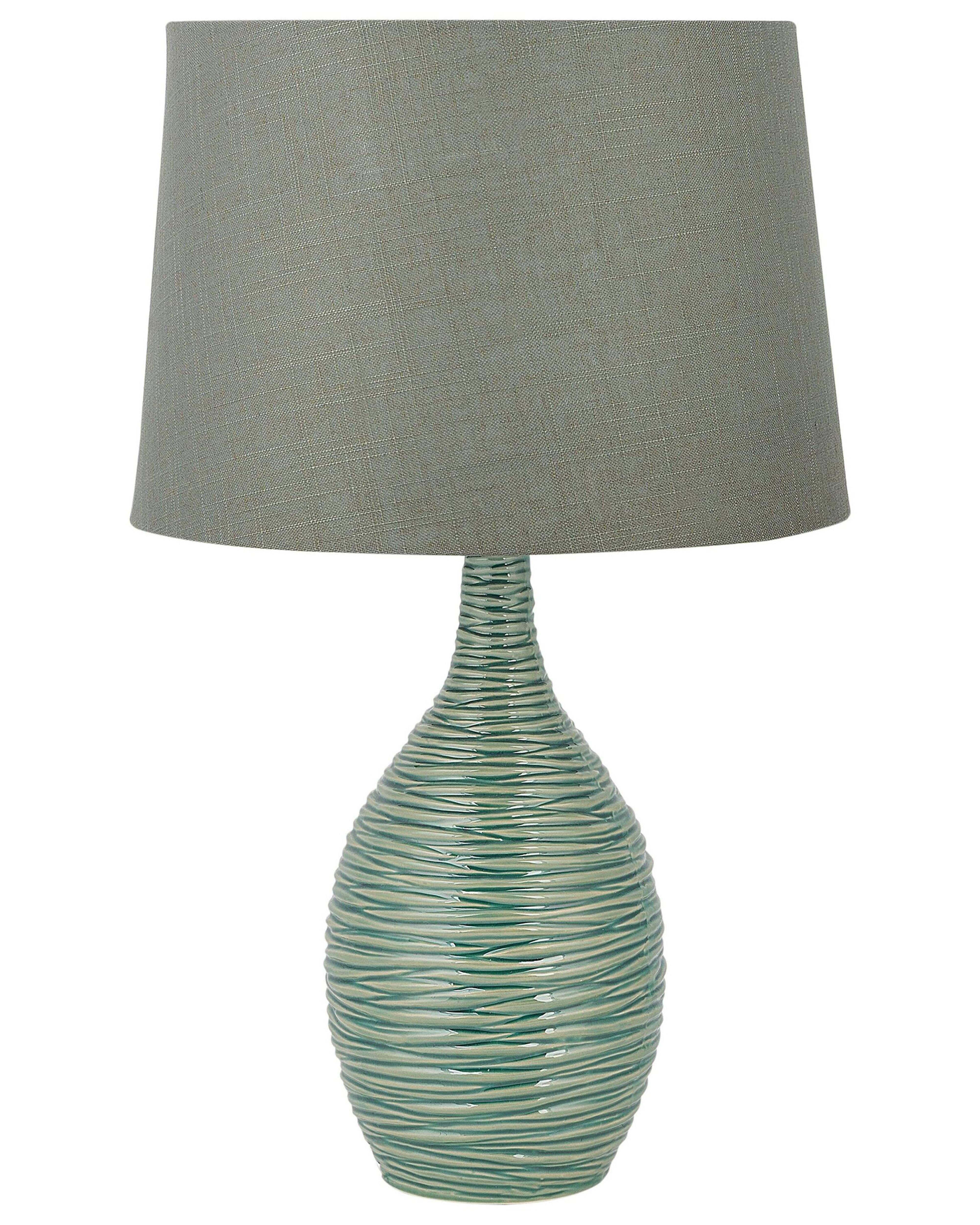 Table Lamp ATSAS Ceramic Dark Green