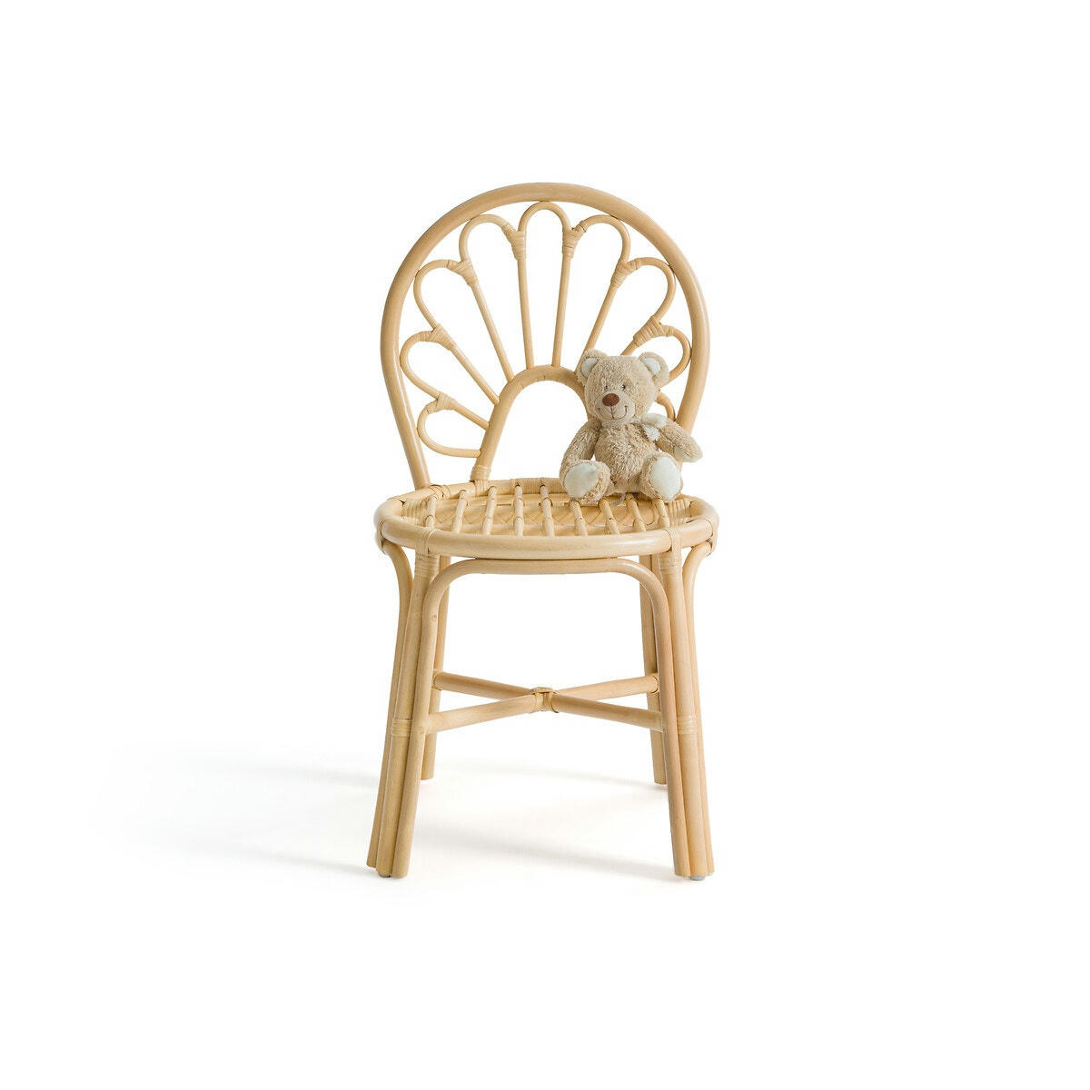 Chaise enfant rotin, Albin