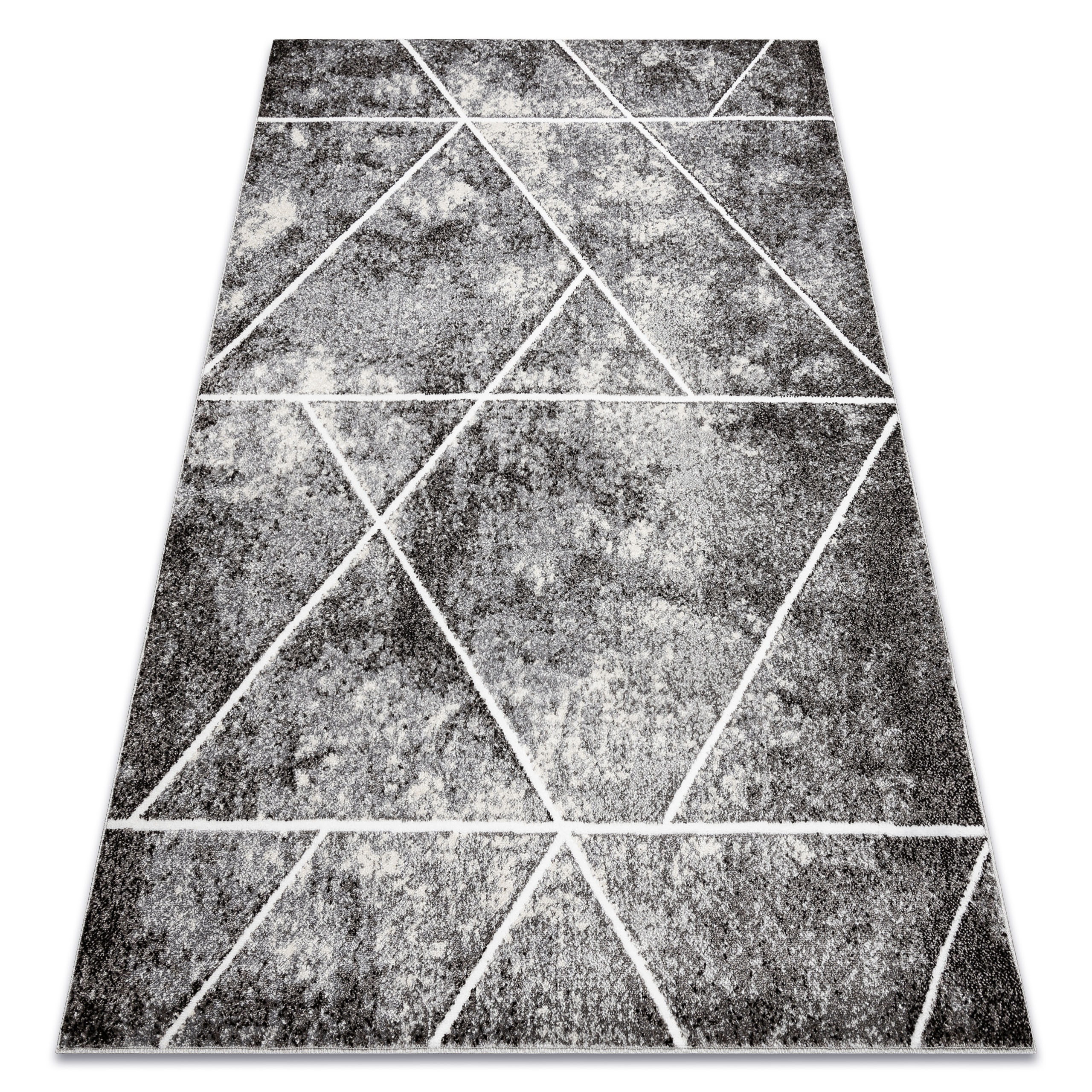 Dywan MATEO 8031/644 Nowoczesny, geometryczny, trójkąty - 80x150 cm