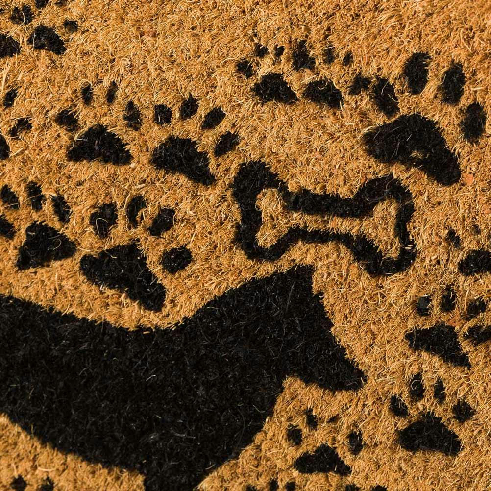LOVE DOG - Tapis d'entrée fibres de coco 60x40cm