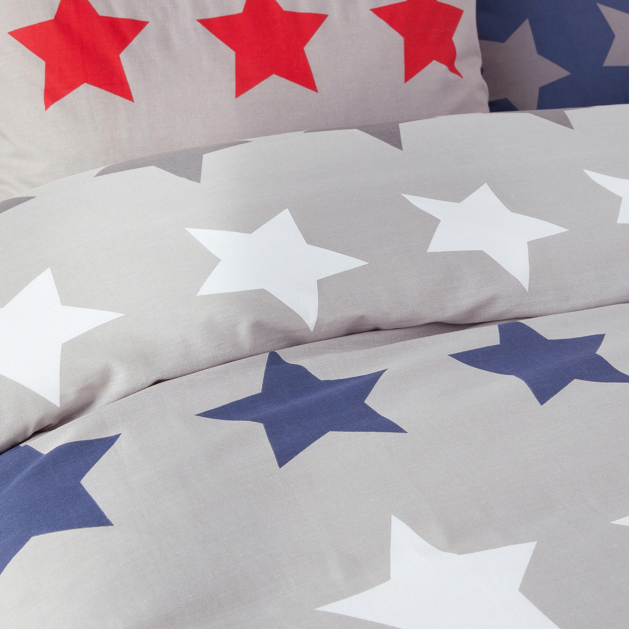 Housse de couette coton, Stars