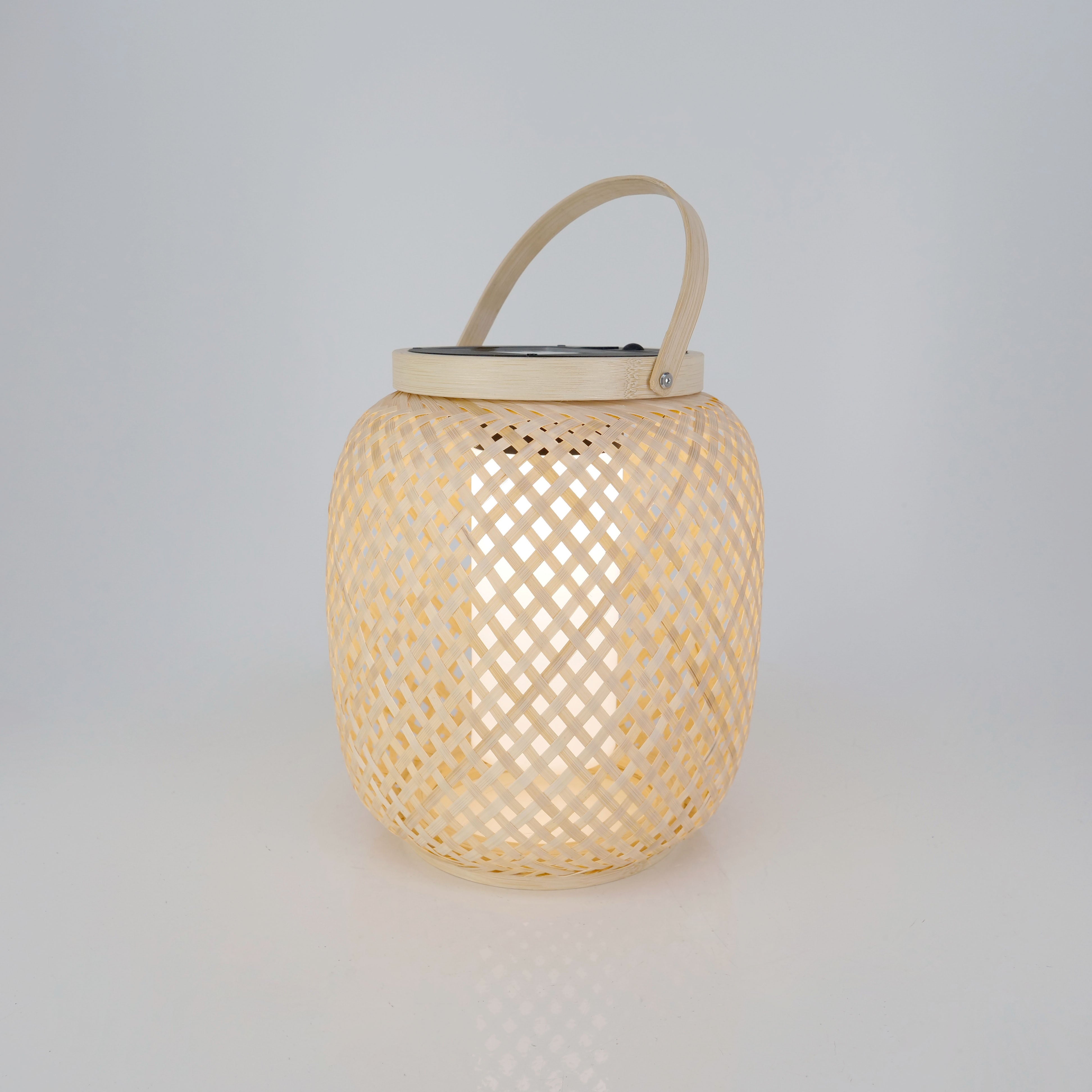 EGLO solar tafellamp buiten Marliano - 24 cm - bruin/zwart/wit