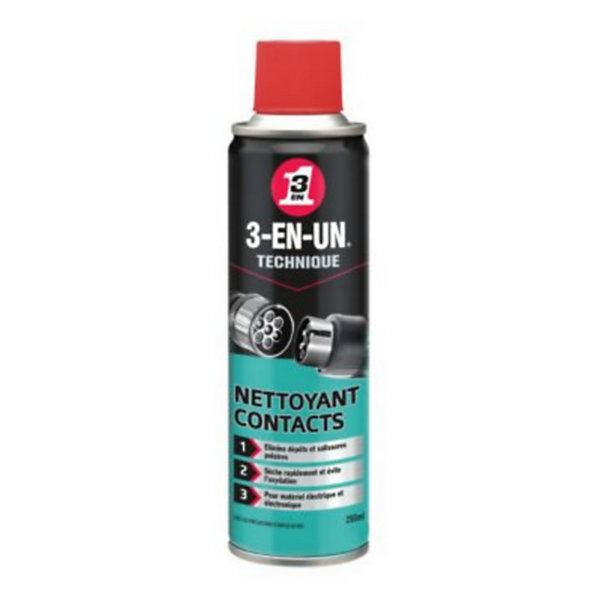 Nettoyant Contacts 3-EN-UN TECHNIQUE 250 ml