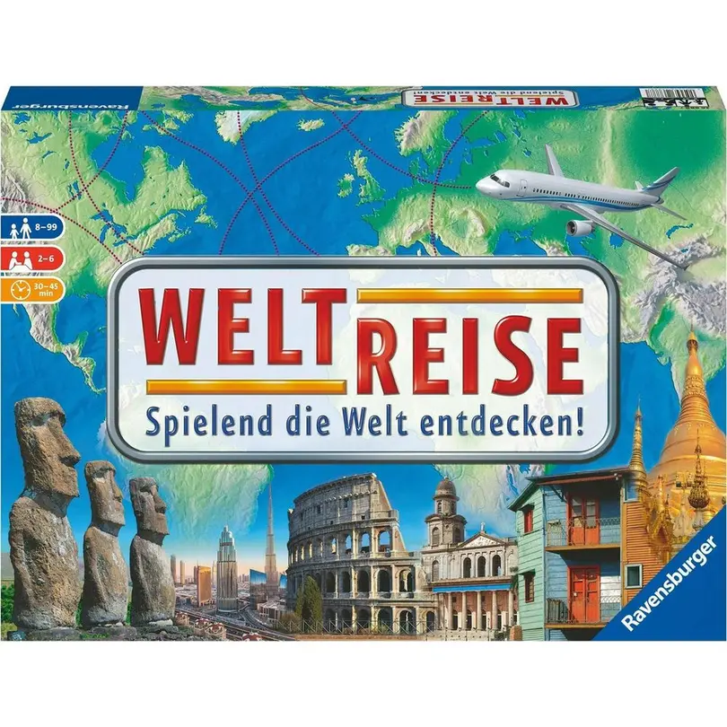Familienspiel Weltreise