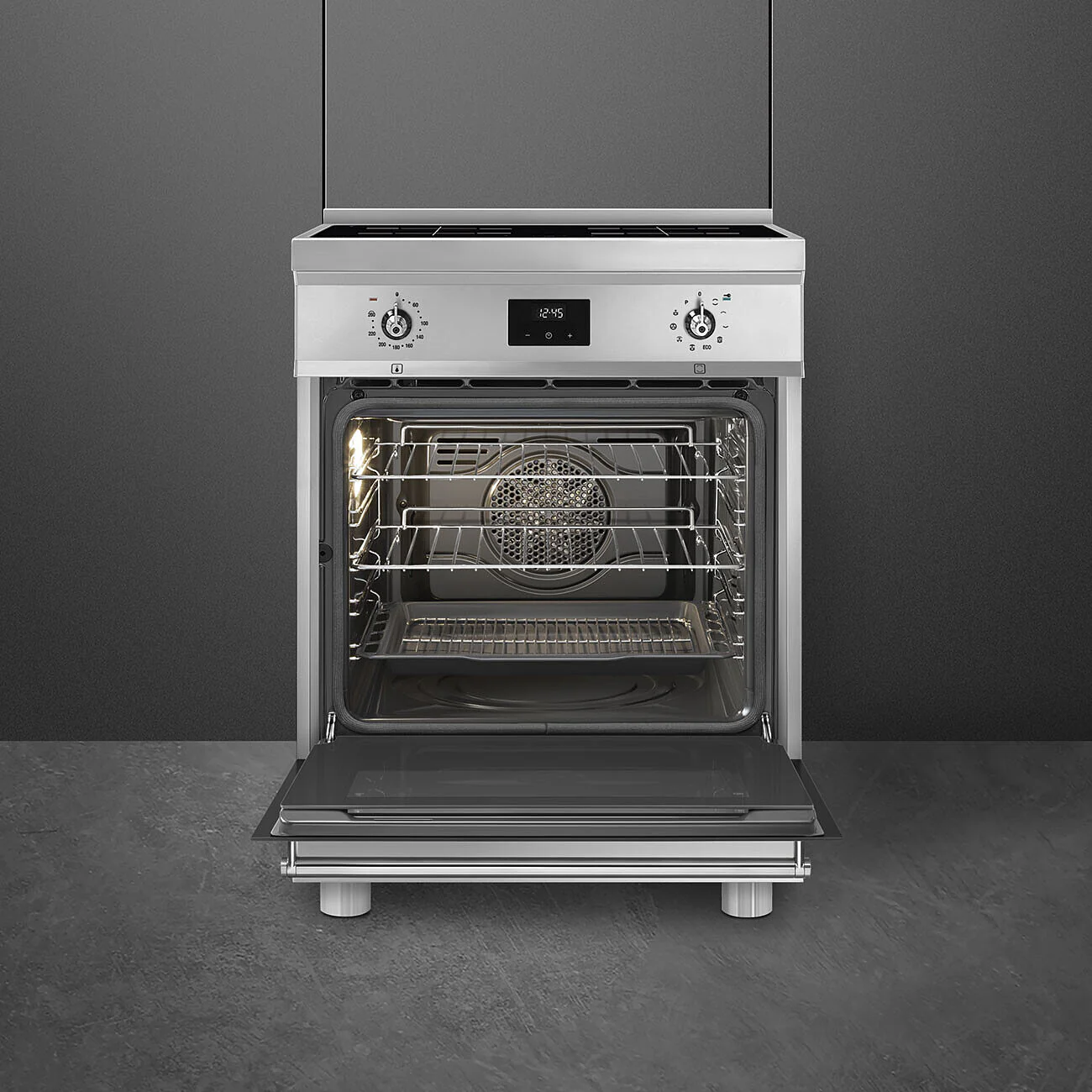60cm Concert Pyro Cooker with Induction Hob and DigiTouch Control
