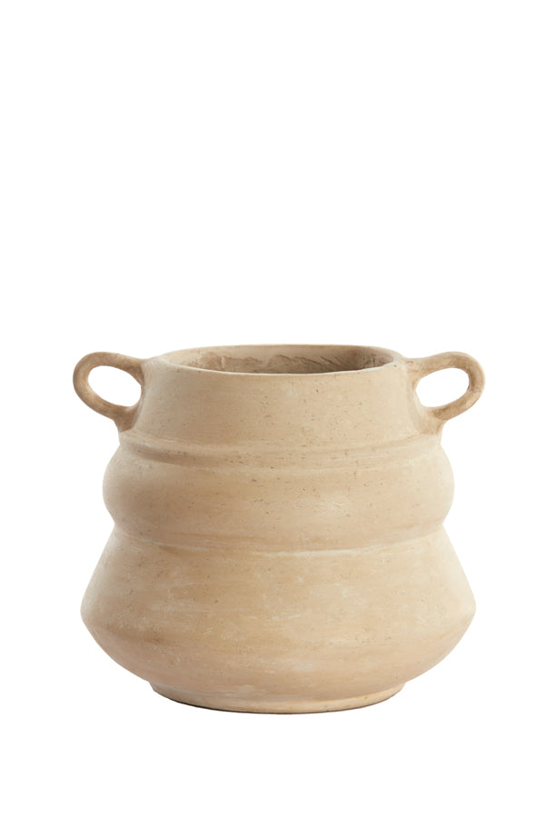 Light & Living pot TARIFA - 21.5x20x17.5cm - wit