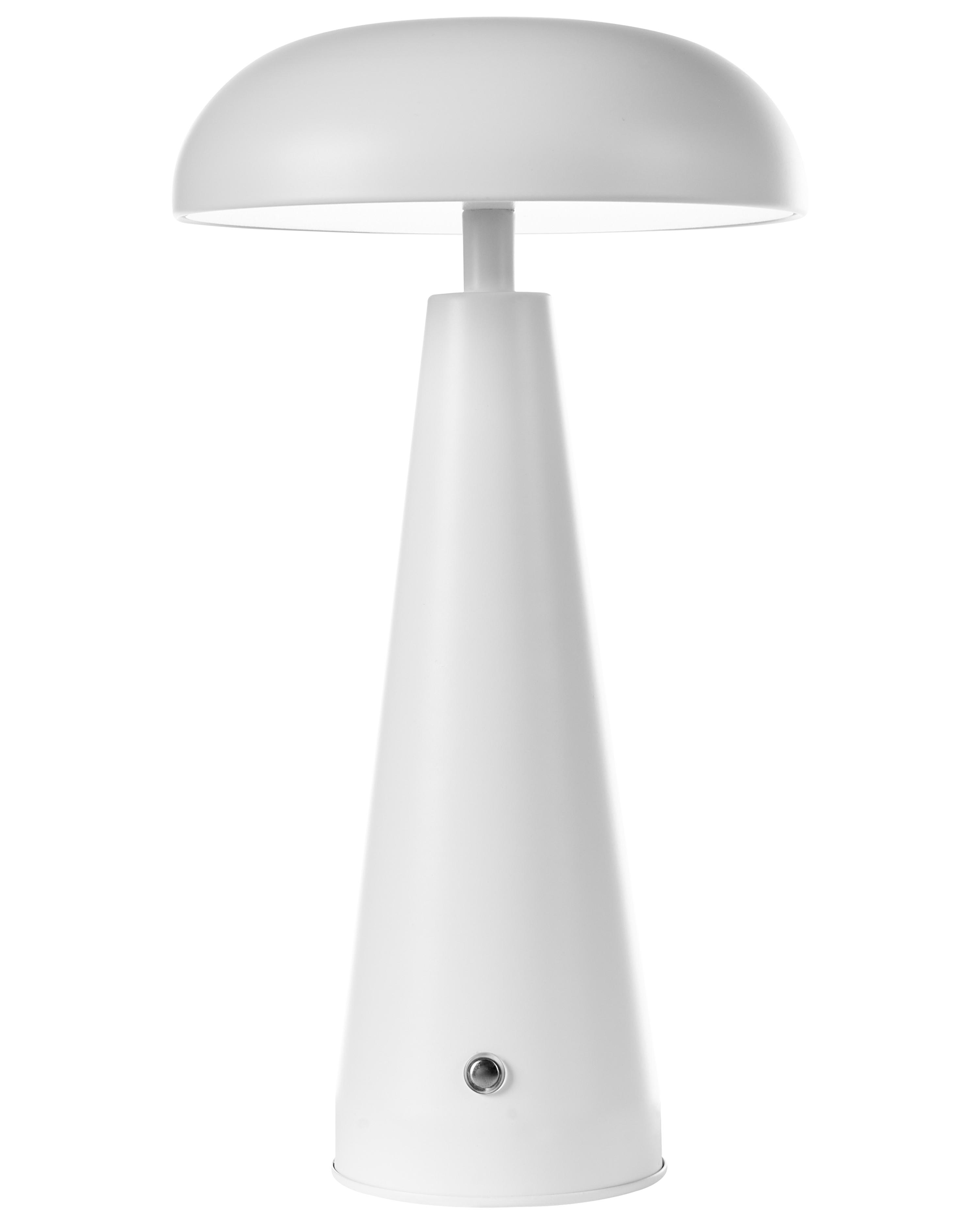 Wireless LED Table Lamp BOCONO with Dimmer Metal White