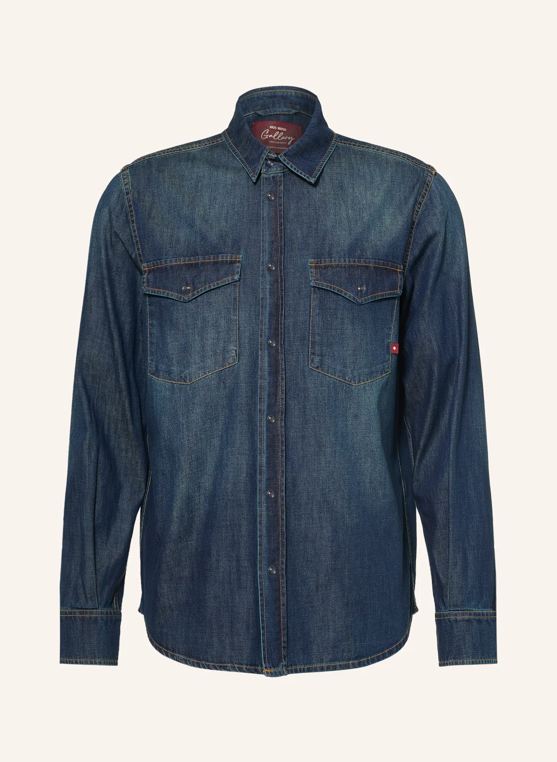 MOS MOSH Gallery Jeanshemd MMGDAVID Comfort Fit