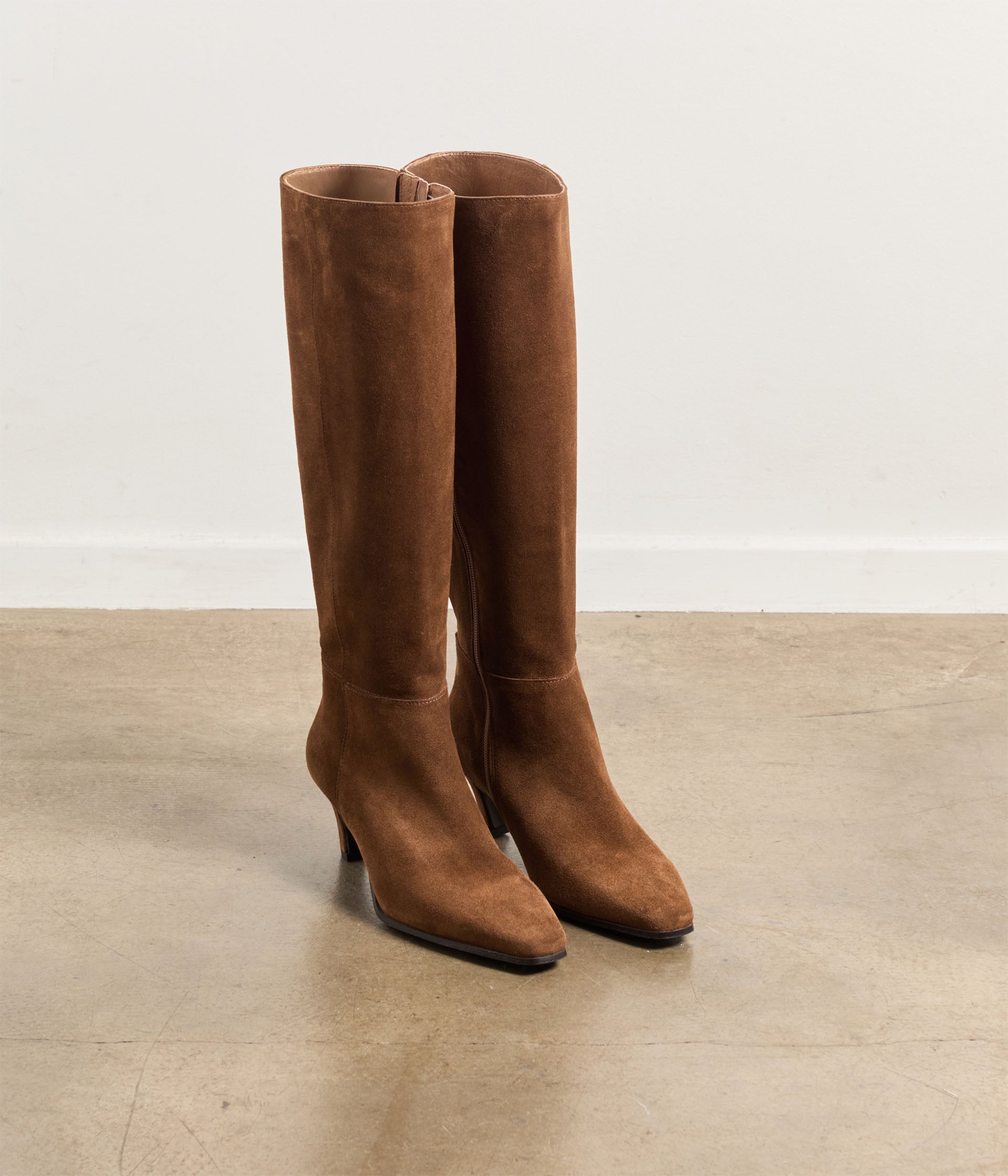 Bottes velours camel Hayao