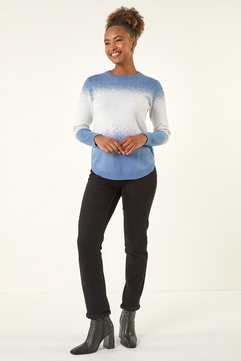 Roman Ombre Soft Knit Jumper