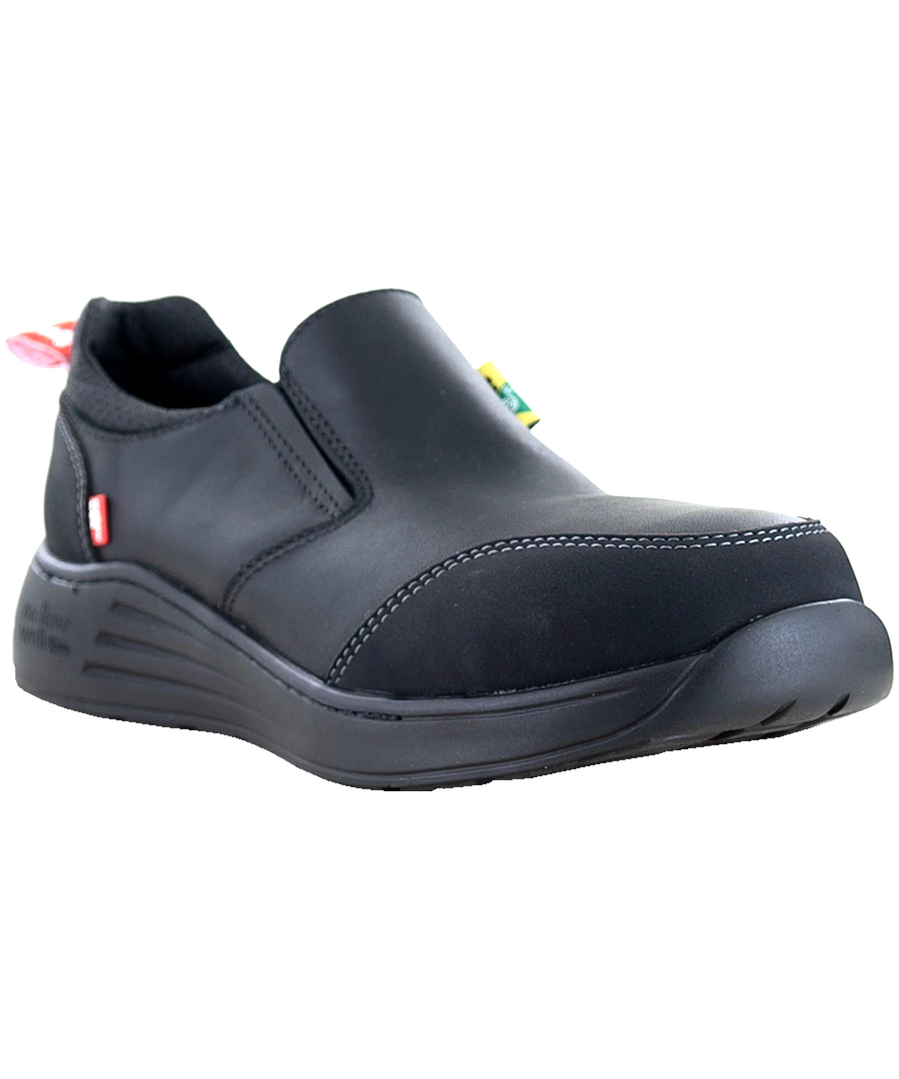 Mellow Walk Women's Motion Composite Toe Composite Plate SD Leather Slip On Shoes