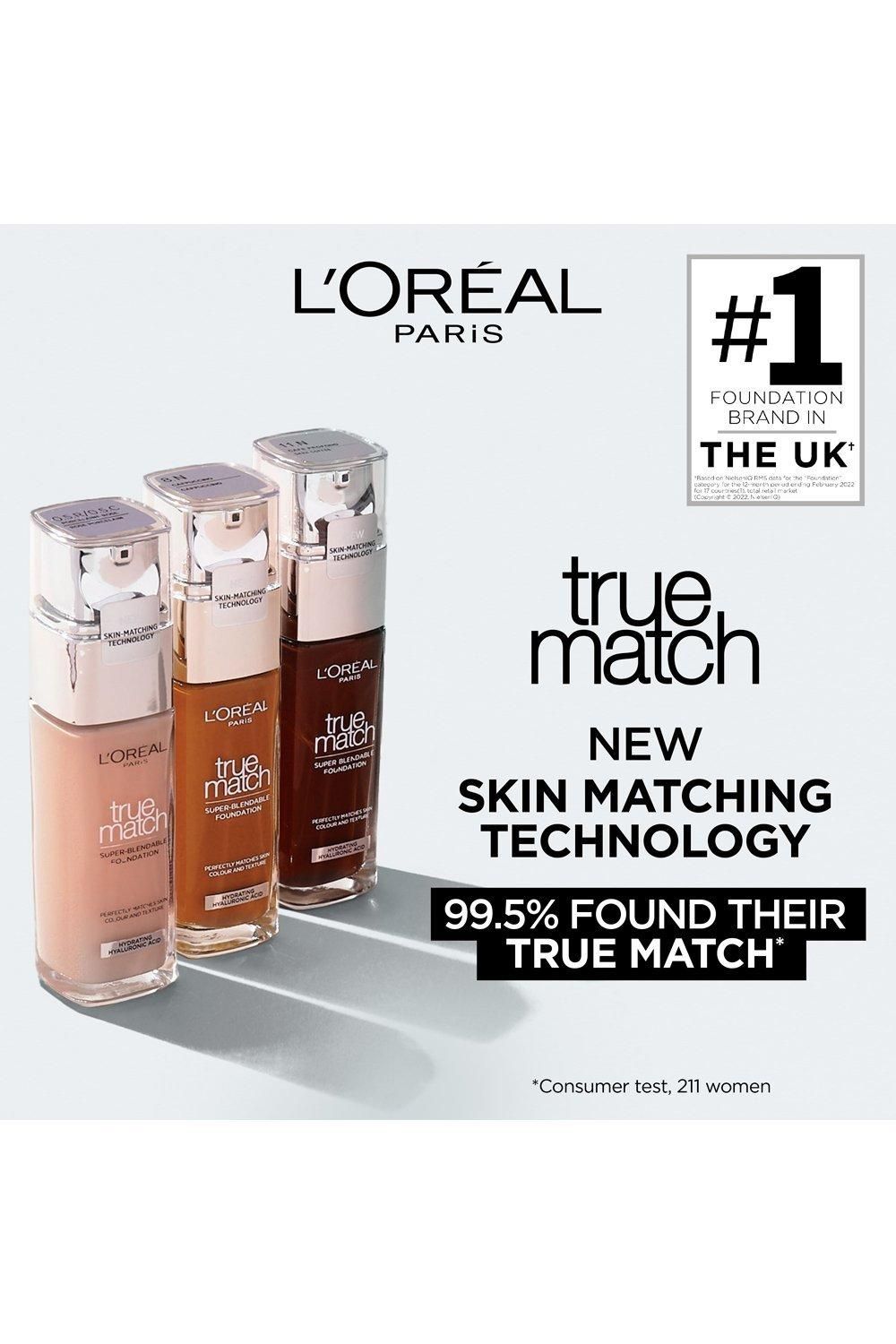 L'Oréal Paris True Match Liquid Foundation with SPF and Hyaluronic Acid
