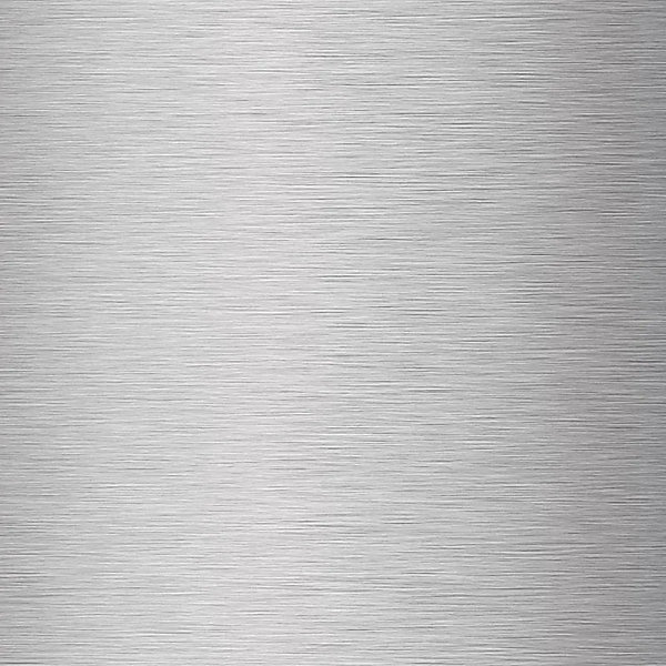 Crédence cuisine en aluminium - effet industriel gris - 360x50 cm (en 3 bandeaux)