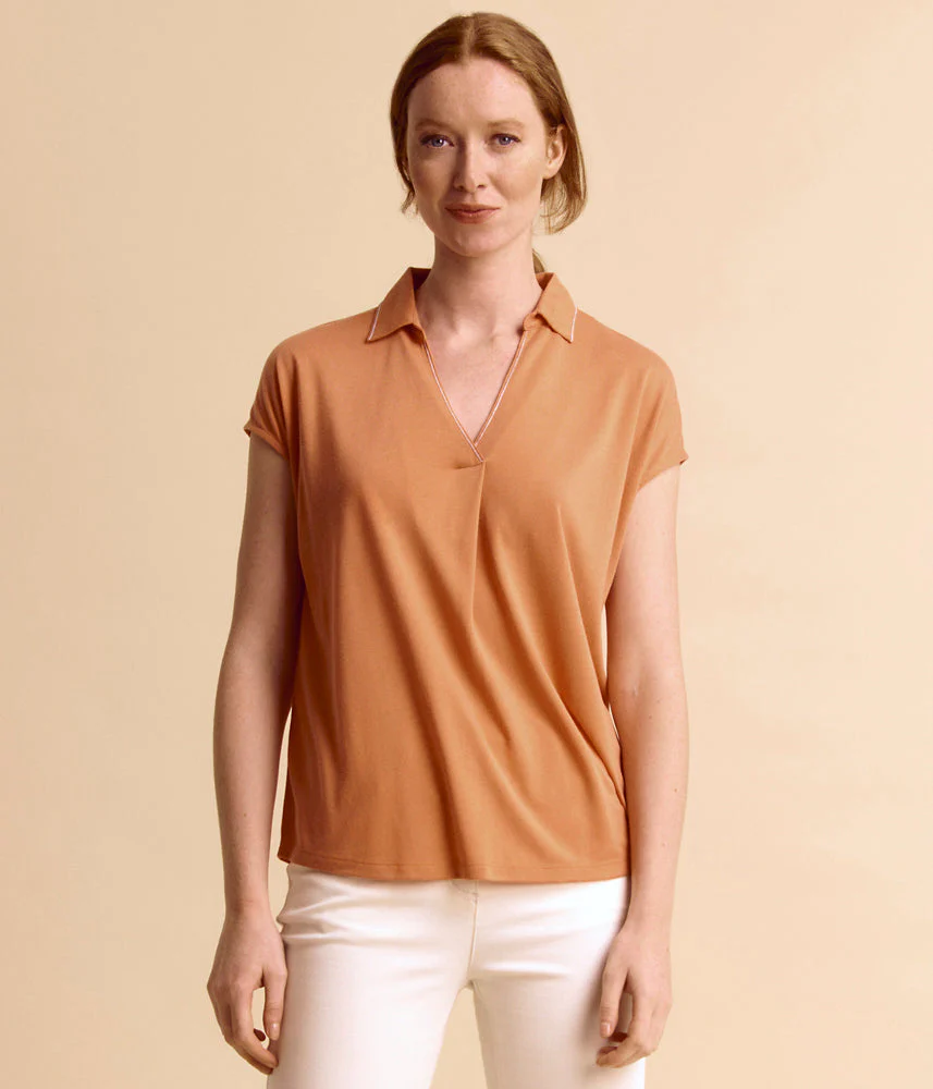 Tee-shirt fluide en lyocell TOURBILLON/85301/079