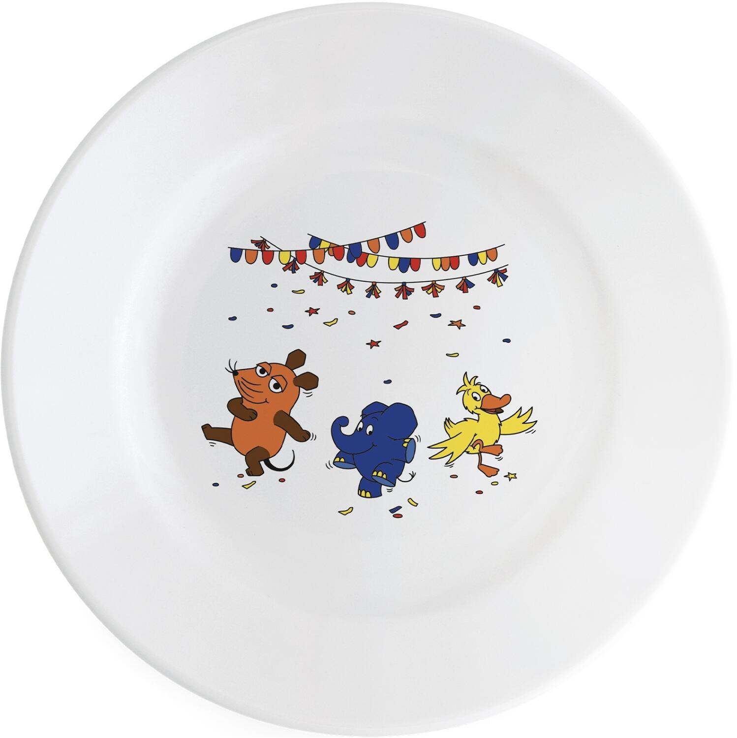 Kahla DieMaus Frühstücksteller 20,5 cm Konfetti