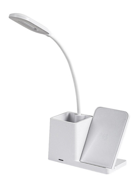 Lampka biurkowa nowoczesna CERIE biała LED 4W wys:30,5cm Rabalux