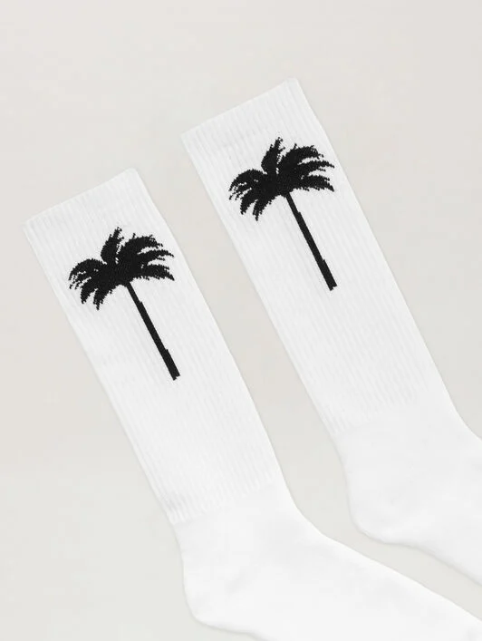Palm Tree Logo Socks