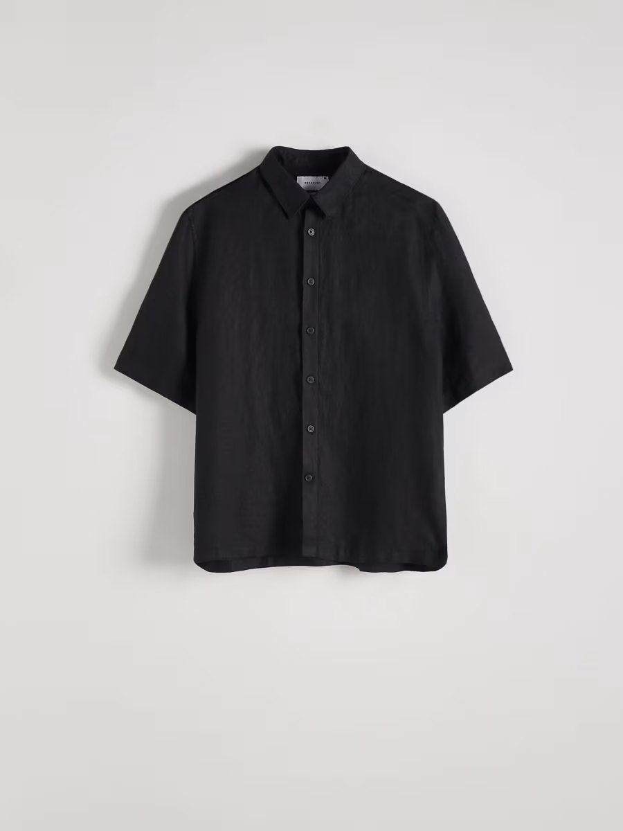 Oversized Linen Shirt
