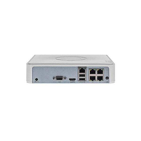 Hikvision enregistreur vidéo 4 canaux IP et POE 4 Mégapixels
