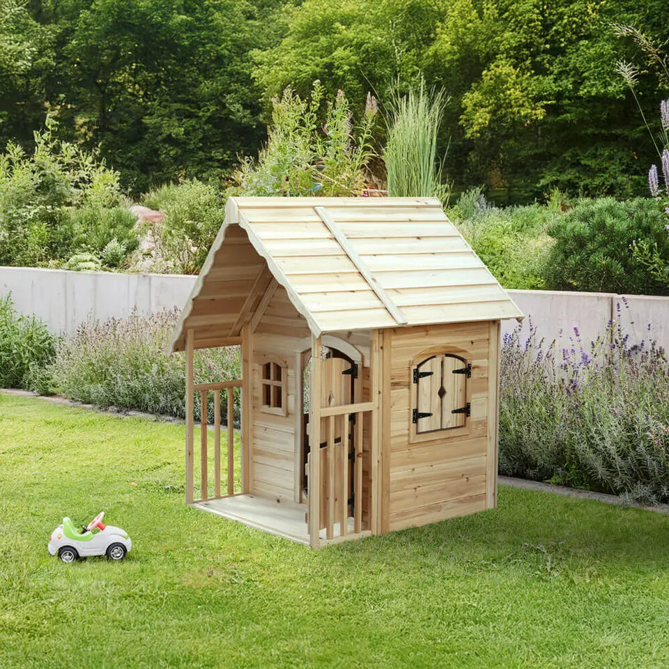 HOME DELUXE houten speelhuis KIMI - naturel