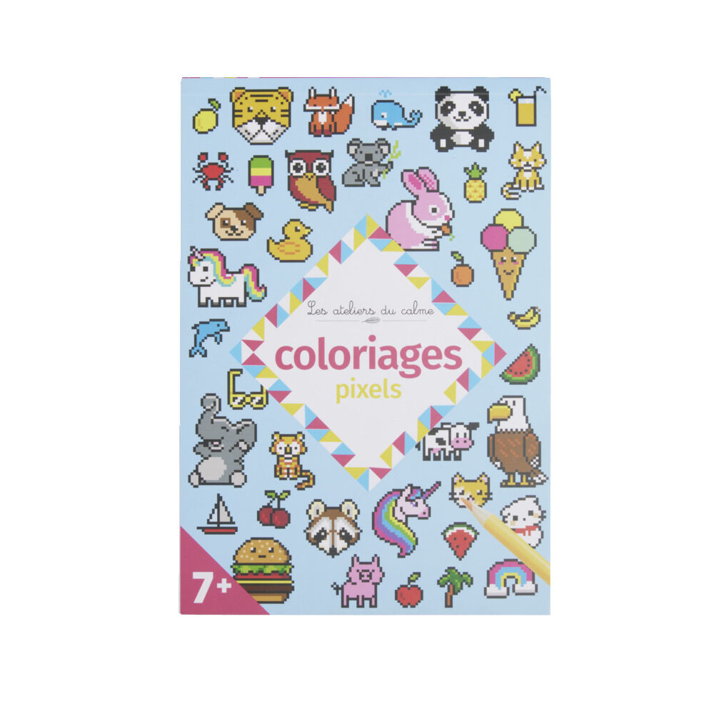 Livre de coloriage à pixels