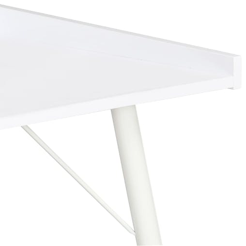 NNEVL Desk White 90x50x79 cm