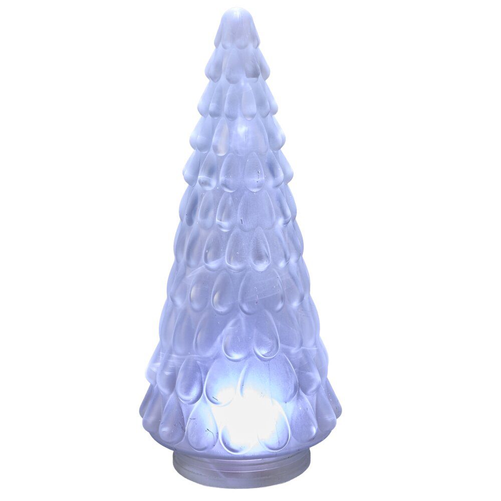 Sapin décoratif lumineux LED Ø10,5xH25cm