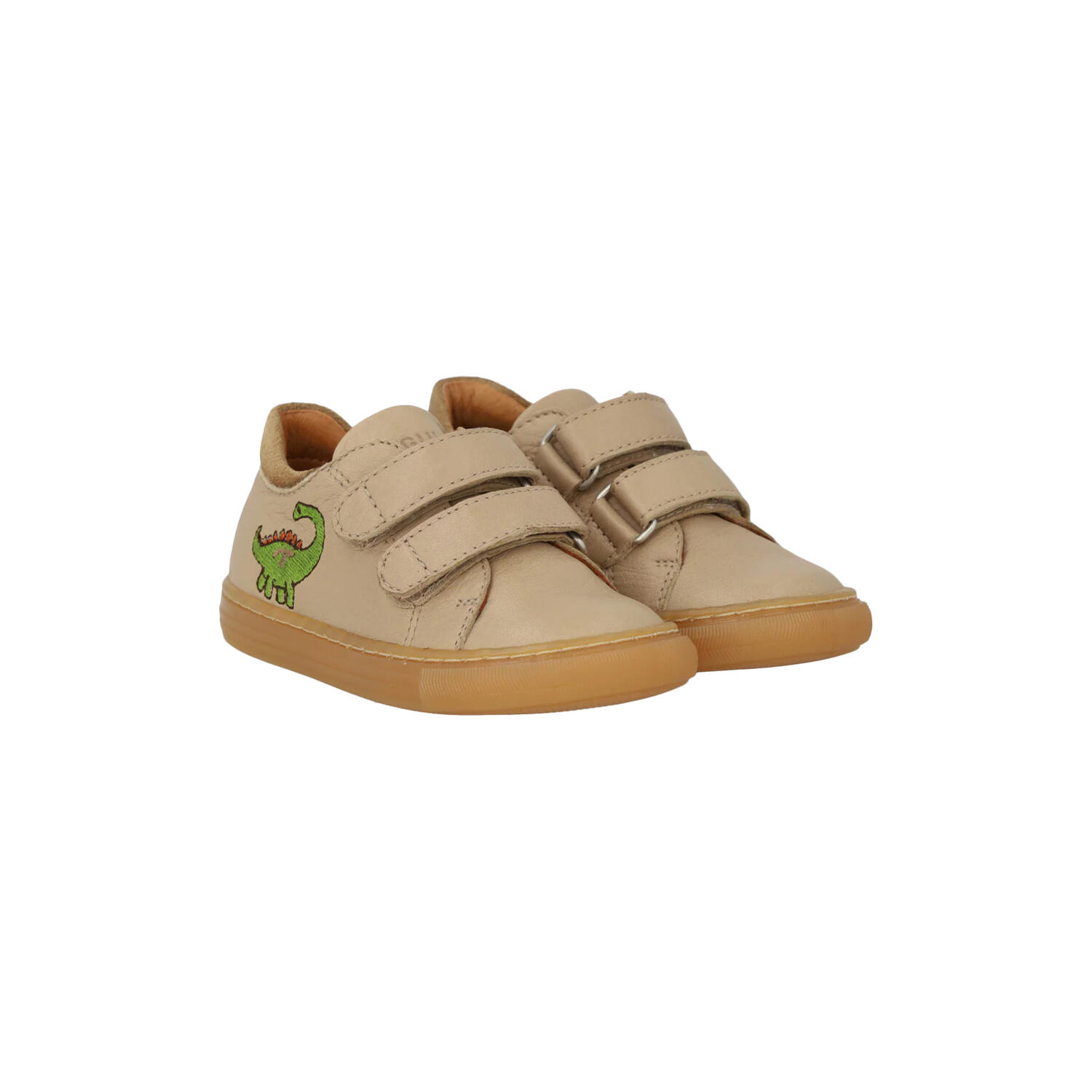 Sneaker med dinobroderi, sand