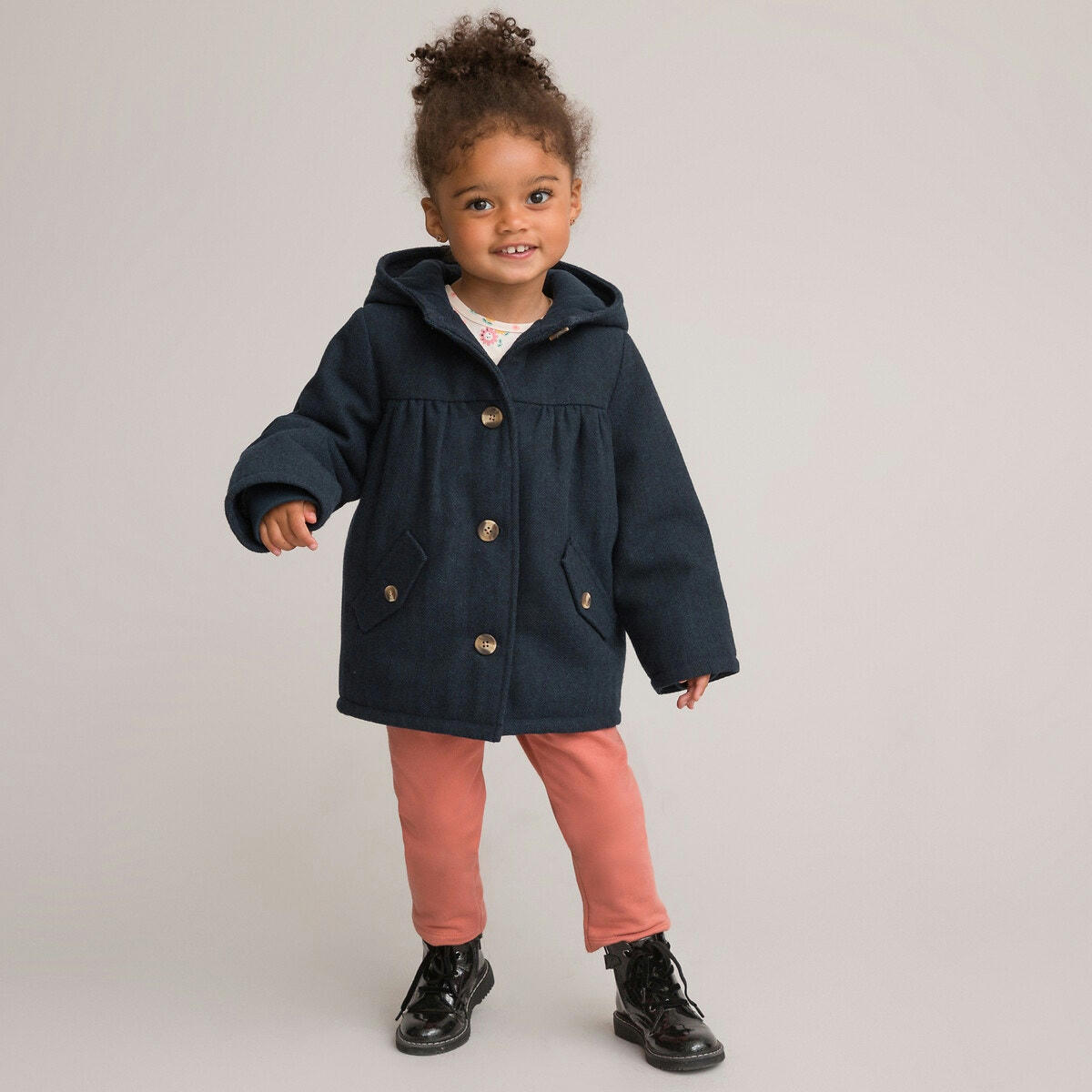 Manteau chaud à capuche